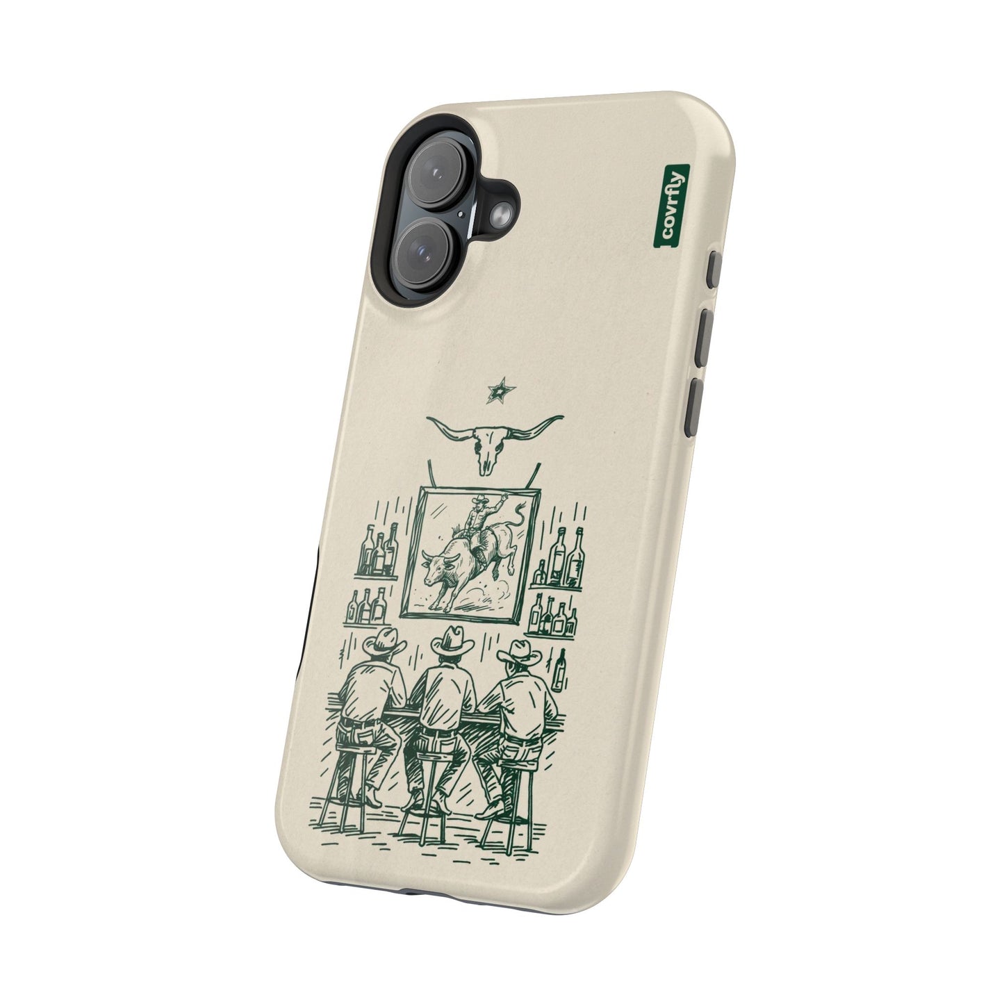 Funda Tres Sillas para iPhone 16 Plus - View 2 - Diseño Premium covrfly