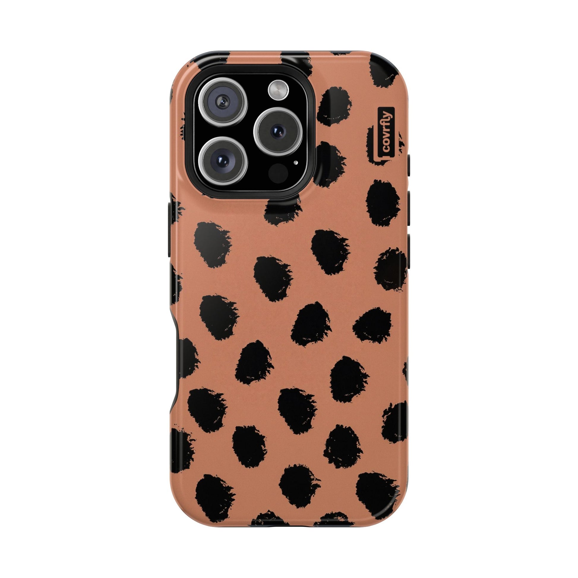 Funda Caos Terracota para iPhone 16 Pro - View 1 - Diseño Premium covrfly