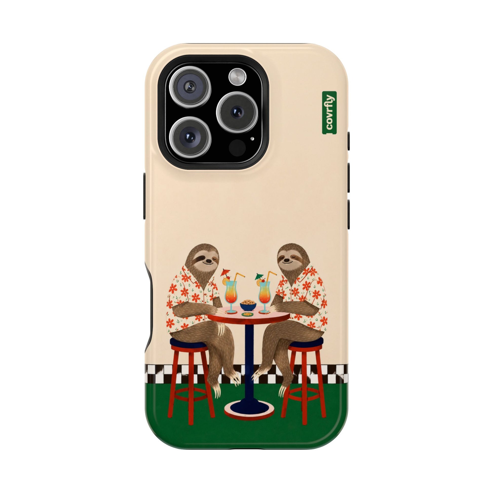 Funda Dos Perezas para iPhone 16 Pro - View 1 - Diseño Premium covrfly