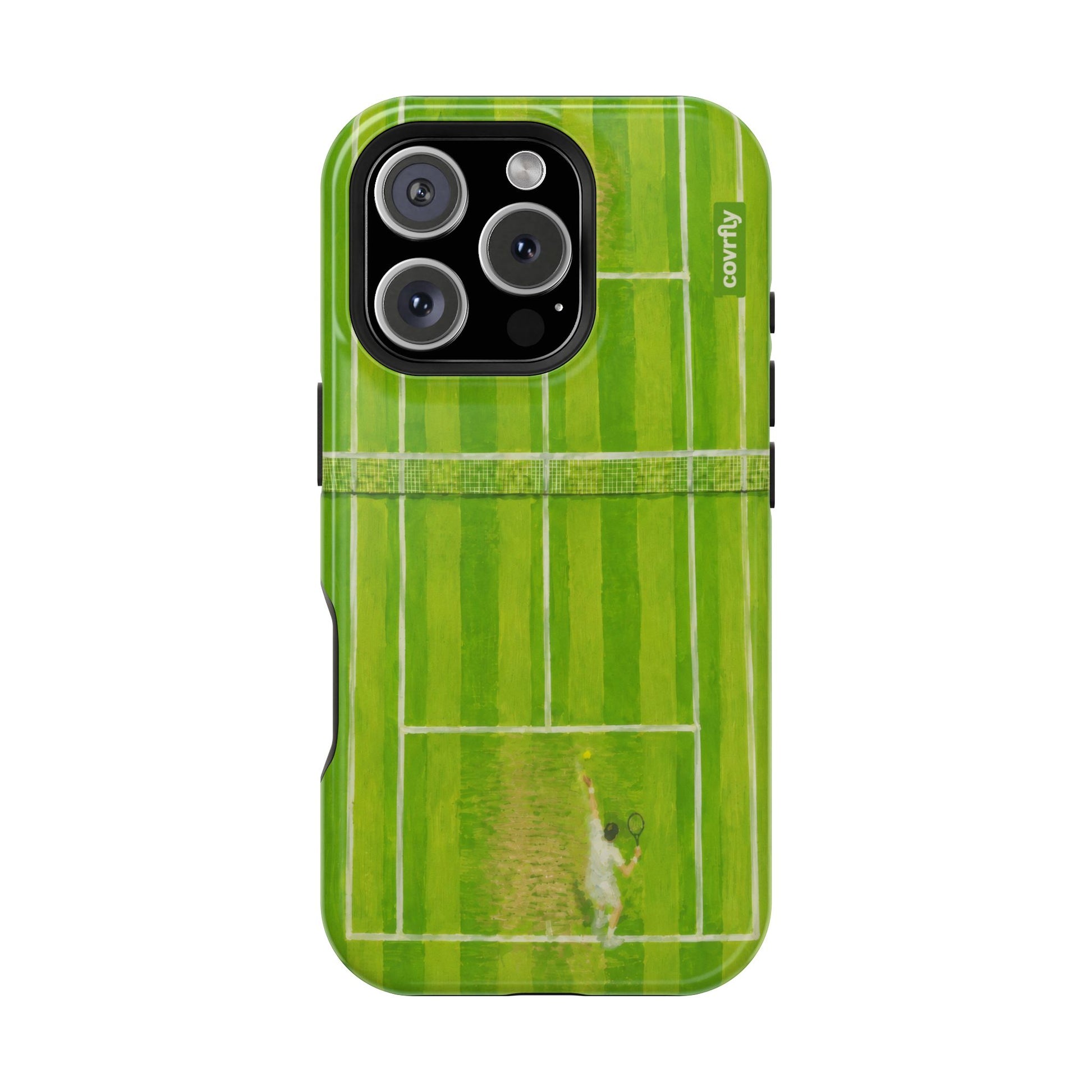 Funda Green Court para iPhone 16 Pro - View 1 - Diseño Premium covrfly