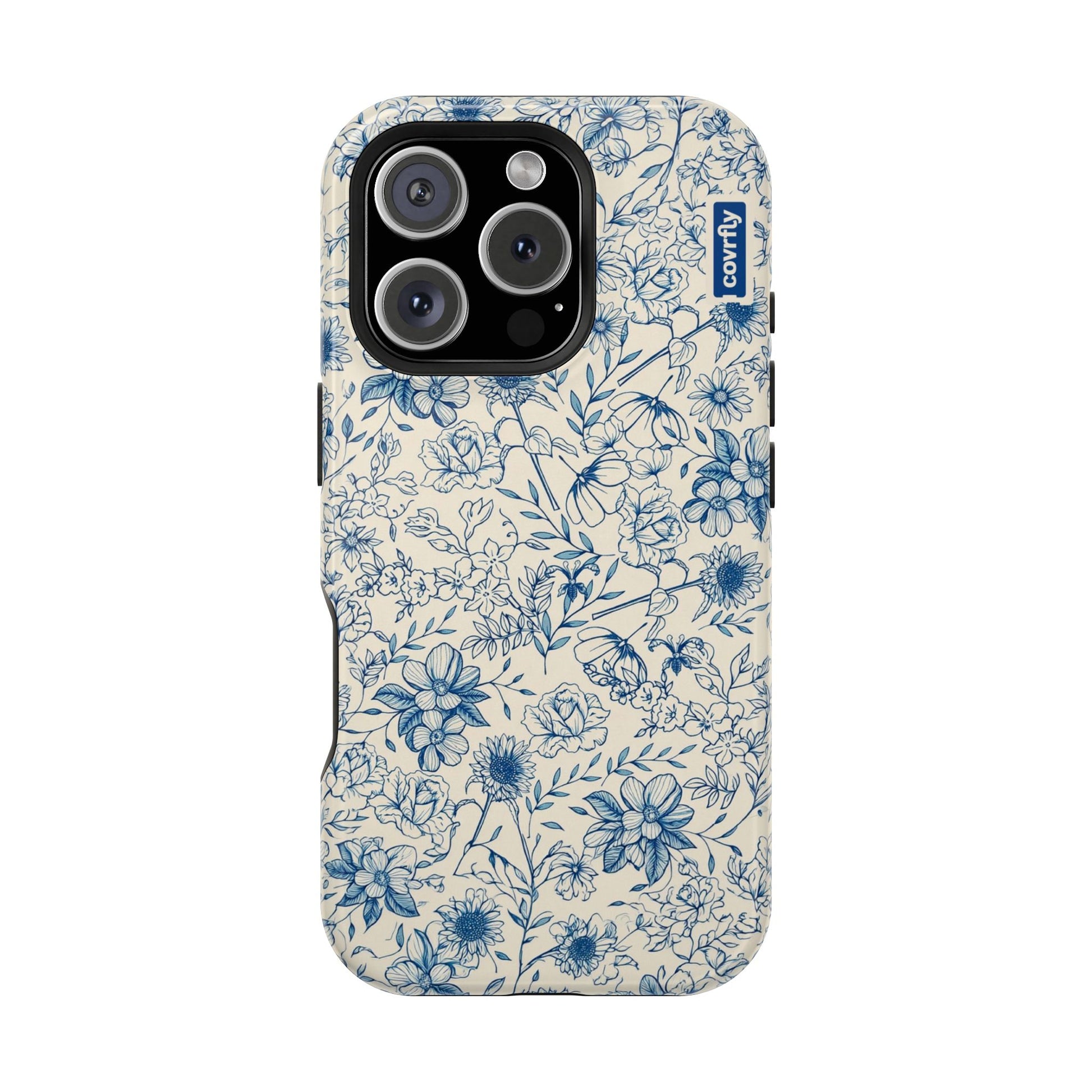 Funda Línea Botánica para iPhone 16 Pro - View 1 - Diseño Premium covrfly