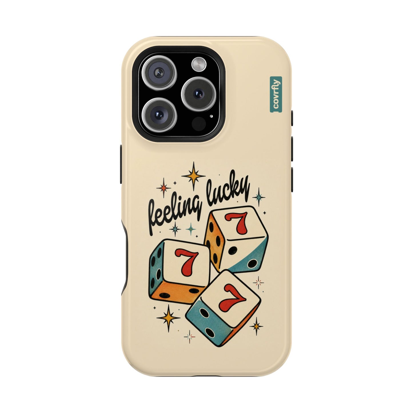 Funda Lucky 7 para iPhone 16 Pro - View 1 - Diseño Premium covrfly