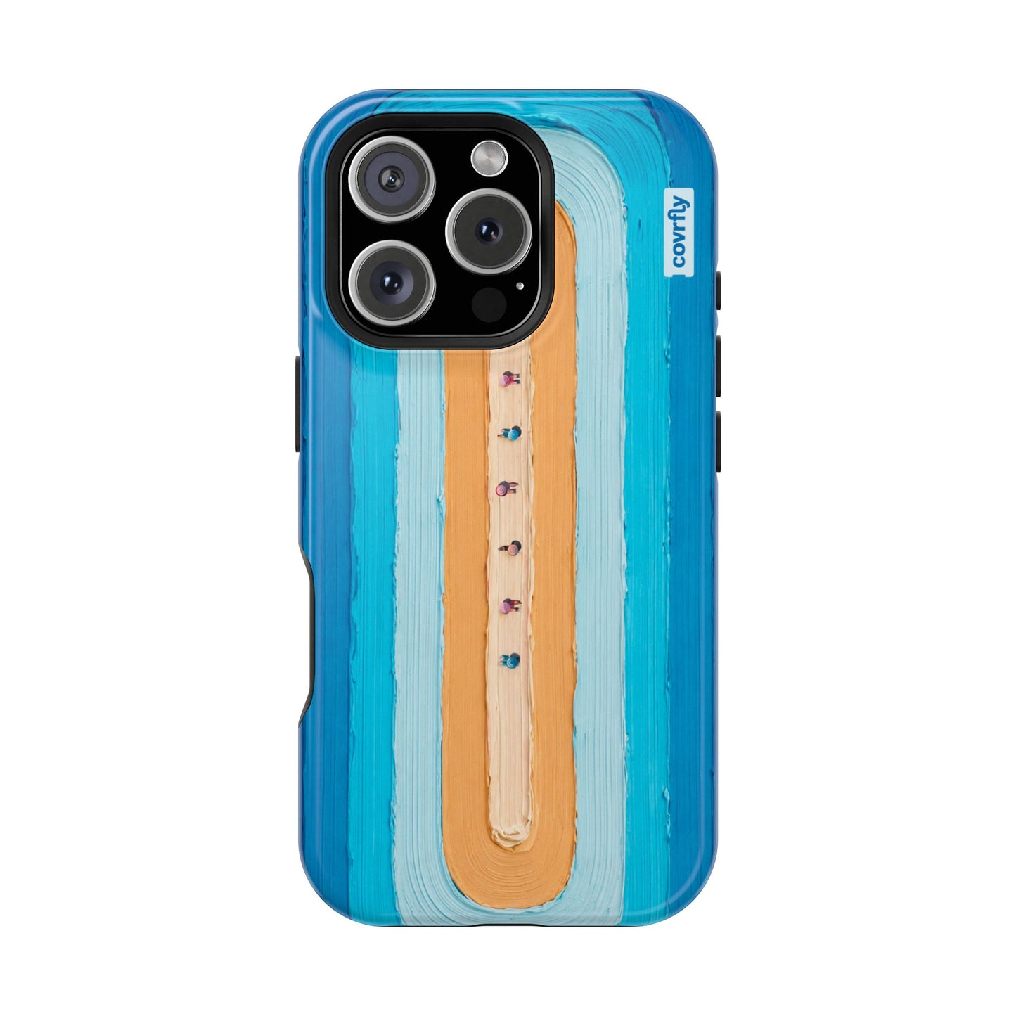 Funda Mar Miniatura para iPhone 16 Pro - View 1 - Diseño Premium covrfly