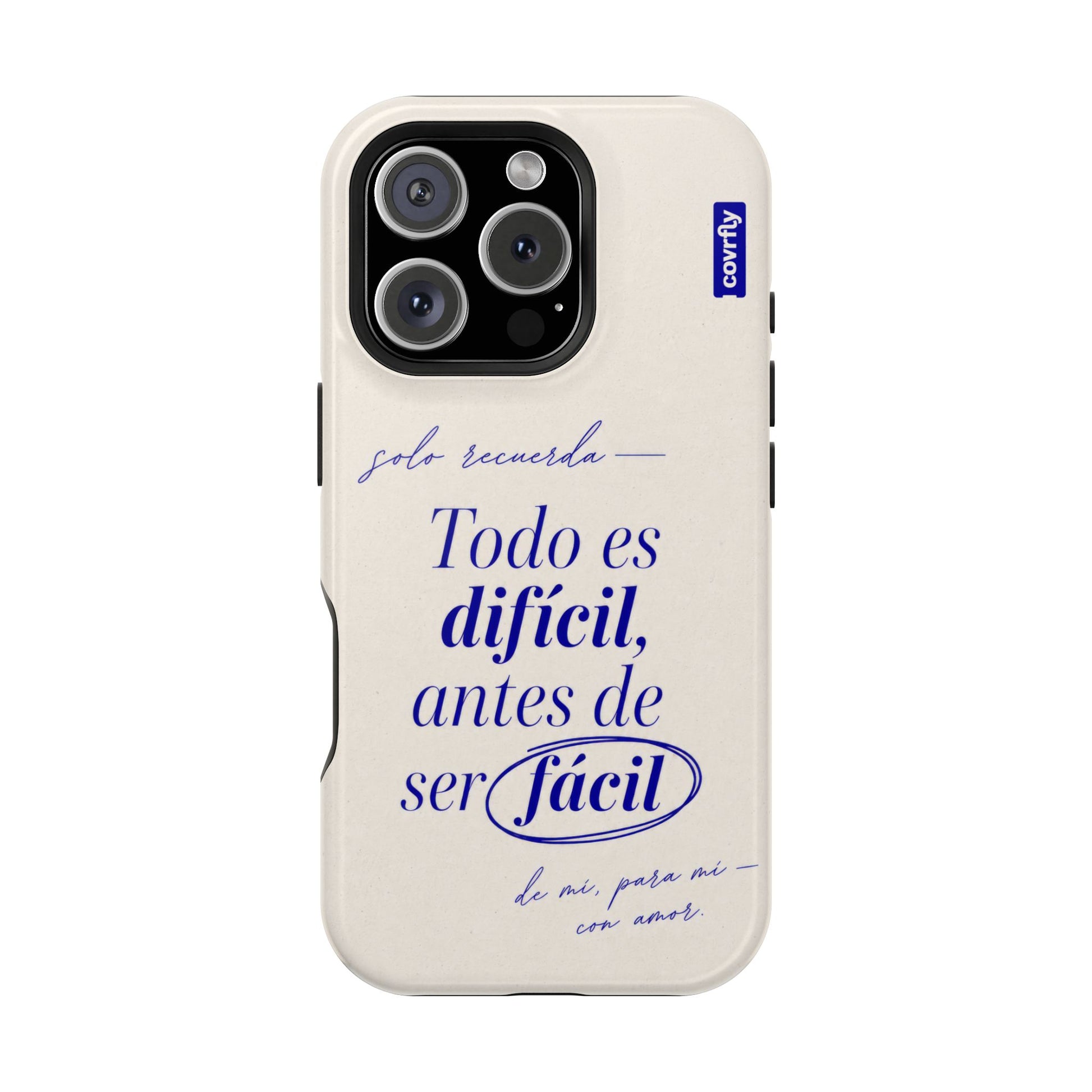 Funda Nota Propia para iPhone 16 Pro - View 1 - Diseño Premium covrfly