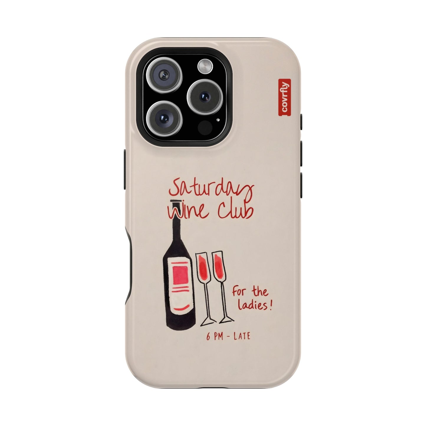 Funda Saturday Club para iPhone 16 Pro - Diseño Premium covrfly