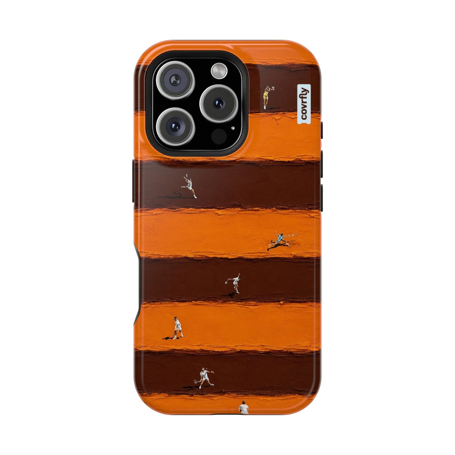 Funda Tenis Miniatura para iPhone 16 Pro - View 1 - Diseño Premium covrfly
