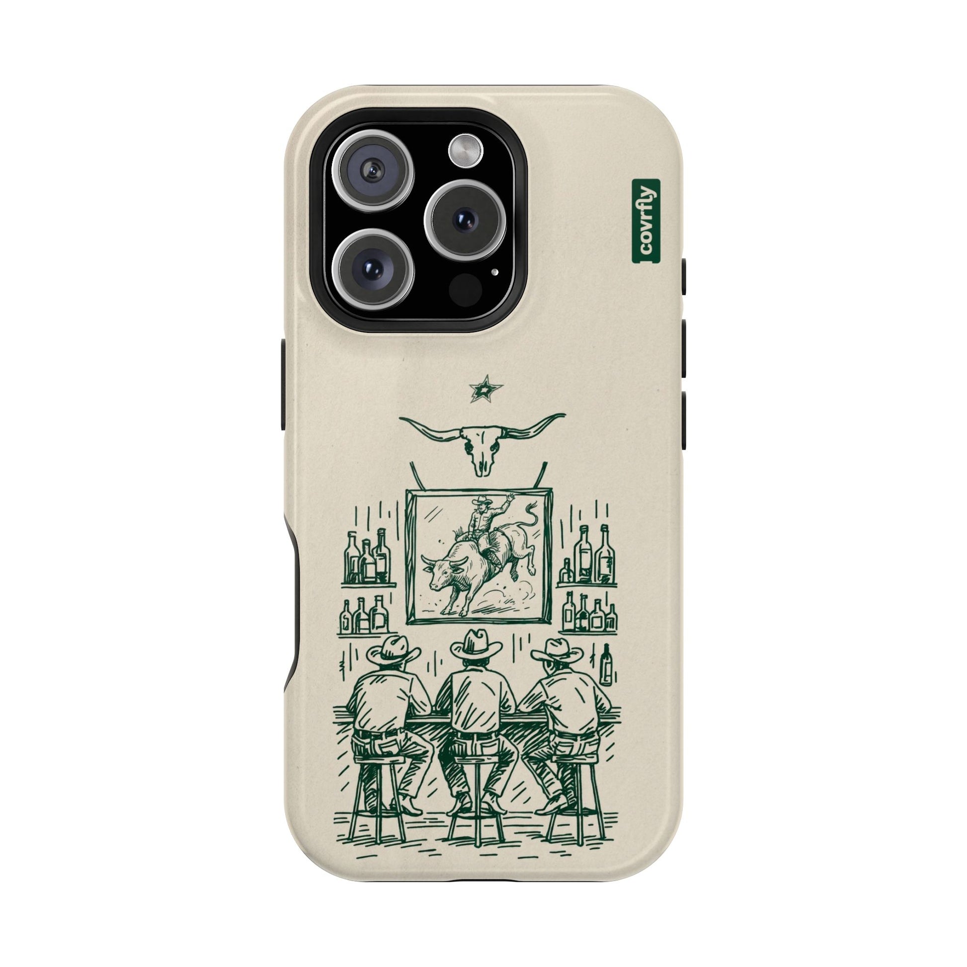 Funda Tres Sillas para iPhone 16 Pro - View 1 - Diseño Premium covrfly
