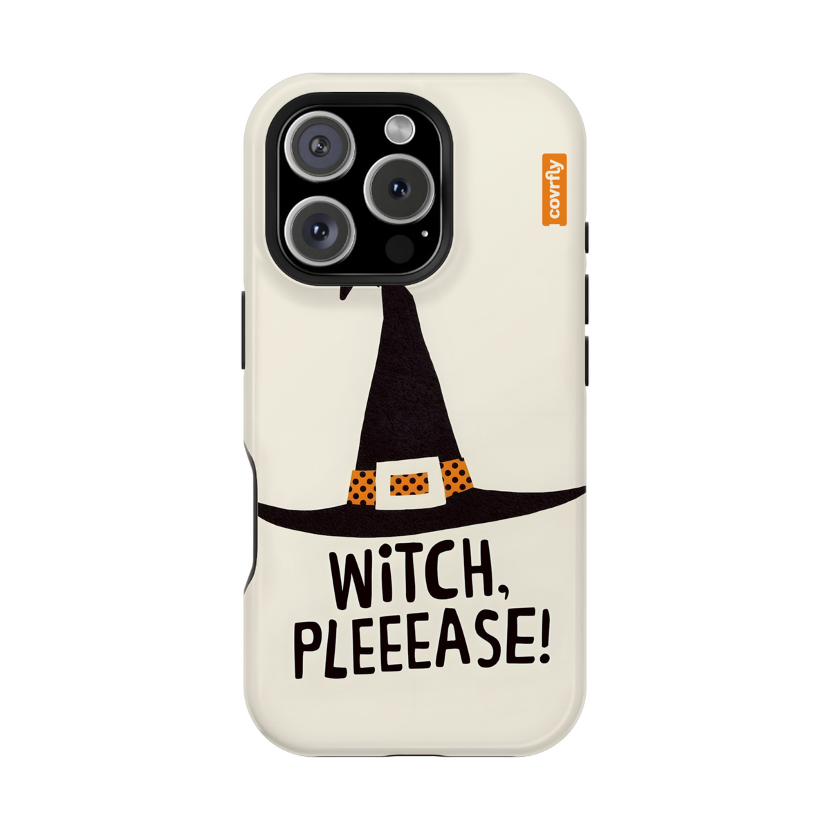 Funda Witch, Pleeease! para iPhone 16 Pro - View 1 - Diseño Premium covrfly