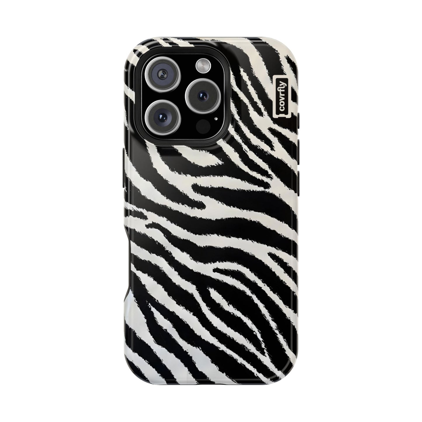 Funda Zebra Mode para iPhone 16 Pro - View 1 - Diseño Premium covrfly