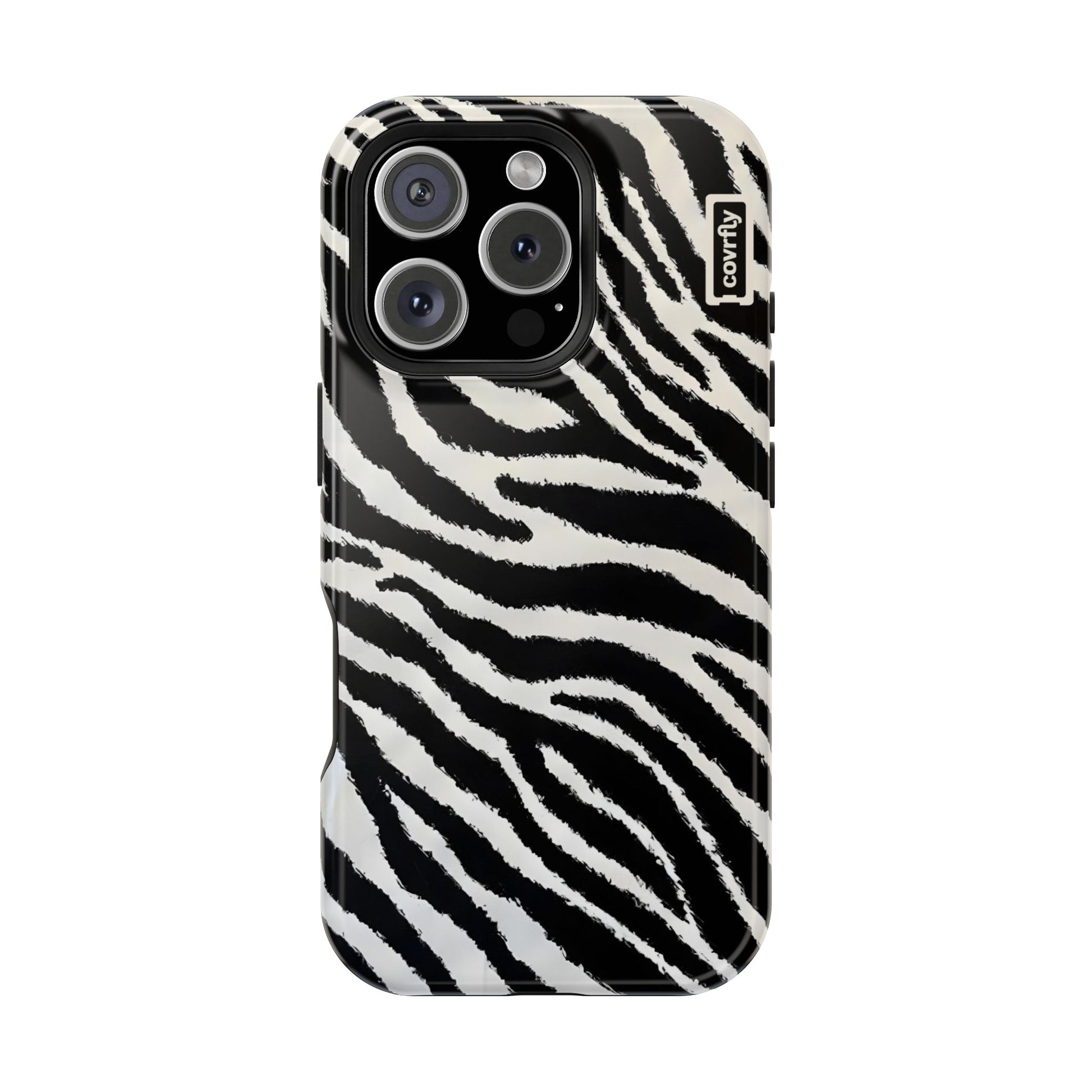 Funda Zebra Mode para iPhone 16 Pro - View 1 - Diseño Premium covrfly