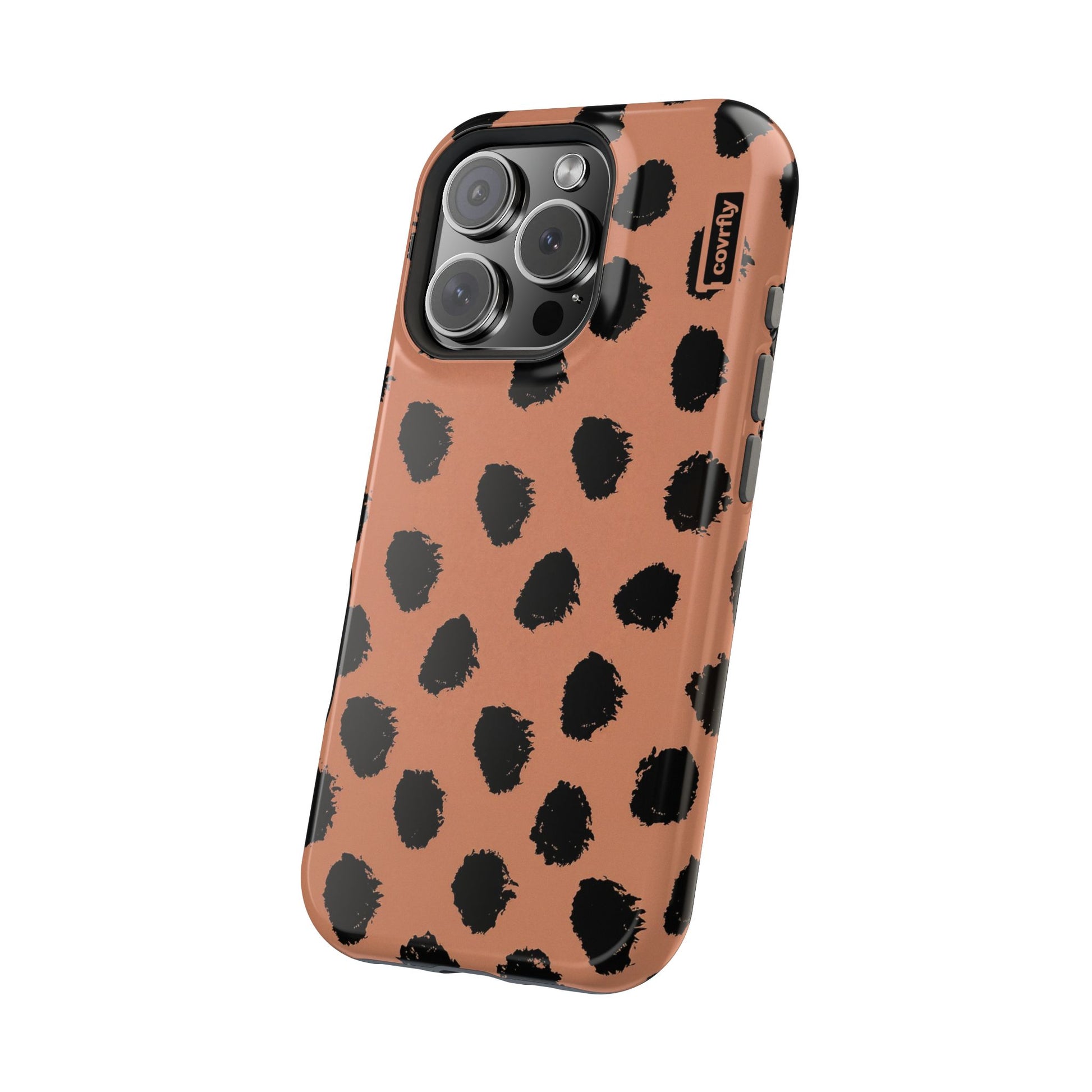 Funda Caos Terracota para iPhone 16 Pro - View 2 - Diseño Premium covrfly