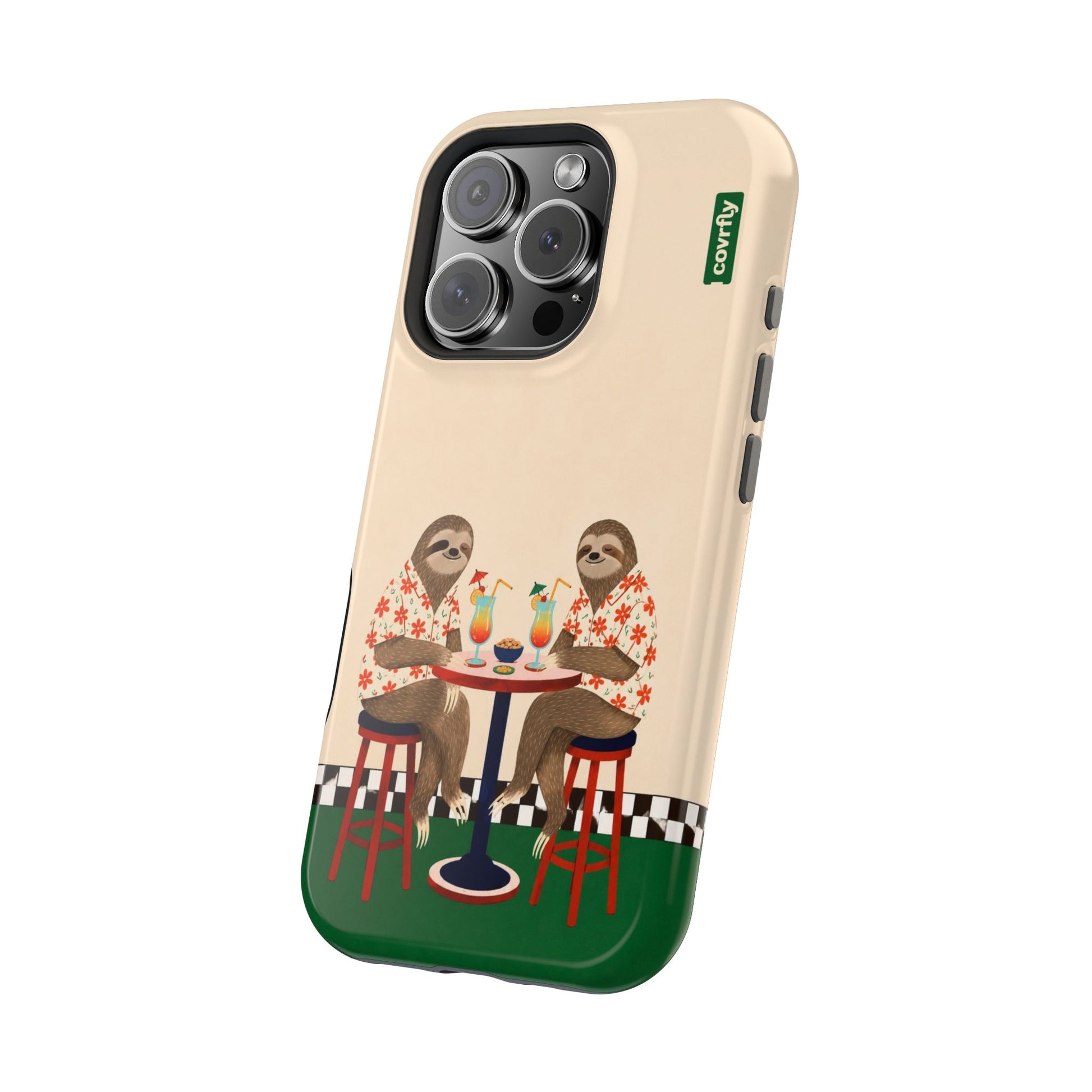 Funda Dos Perezas para iPhone 16 Pro - View 2 - Diseño Premium covrfly