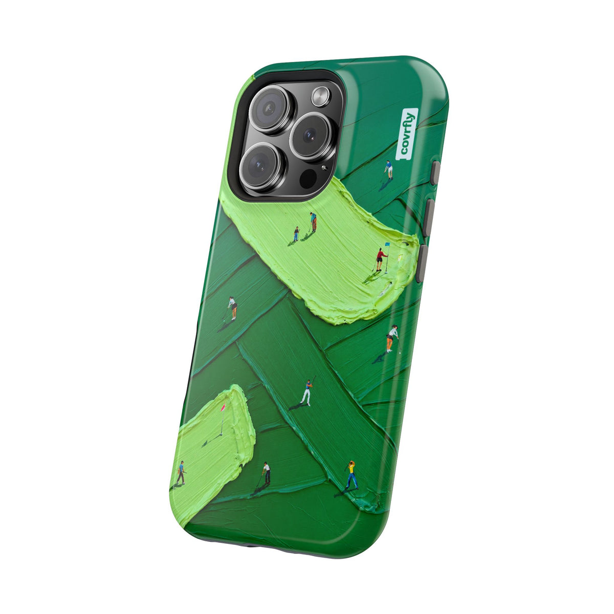 Funda Golf Miniatura para iPhone 16 Pro - View 2 - Diseño Premium covrfly