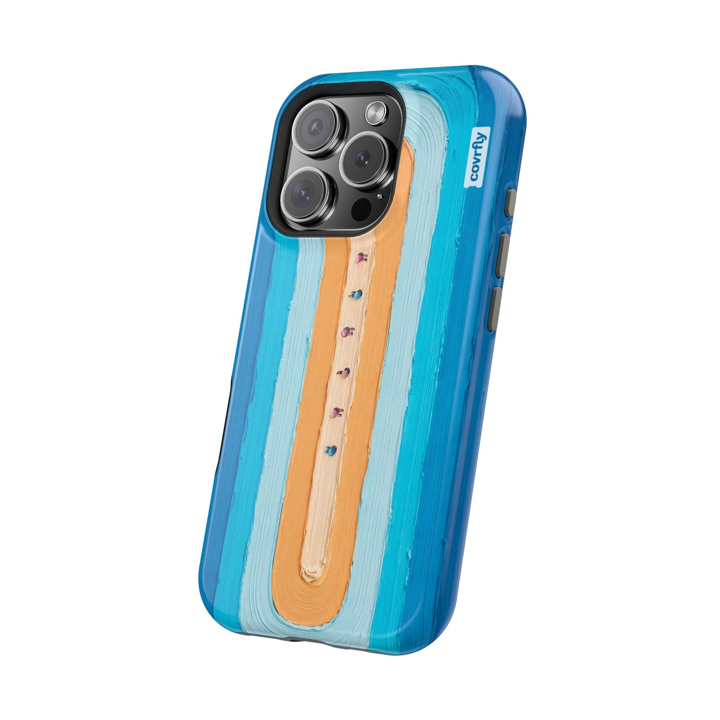 Funda Mar Miniatura para iPhone 16 Pro - View 2 - Diseño Premium covrfly