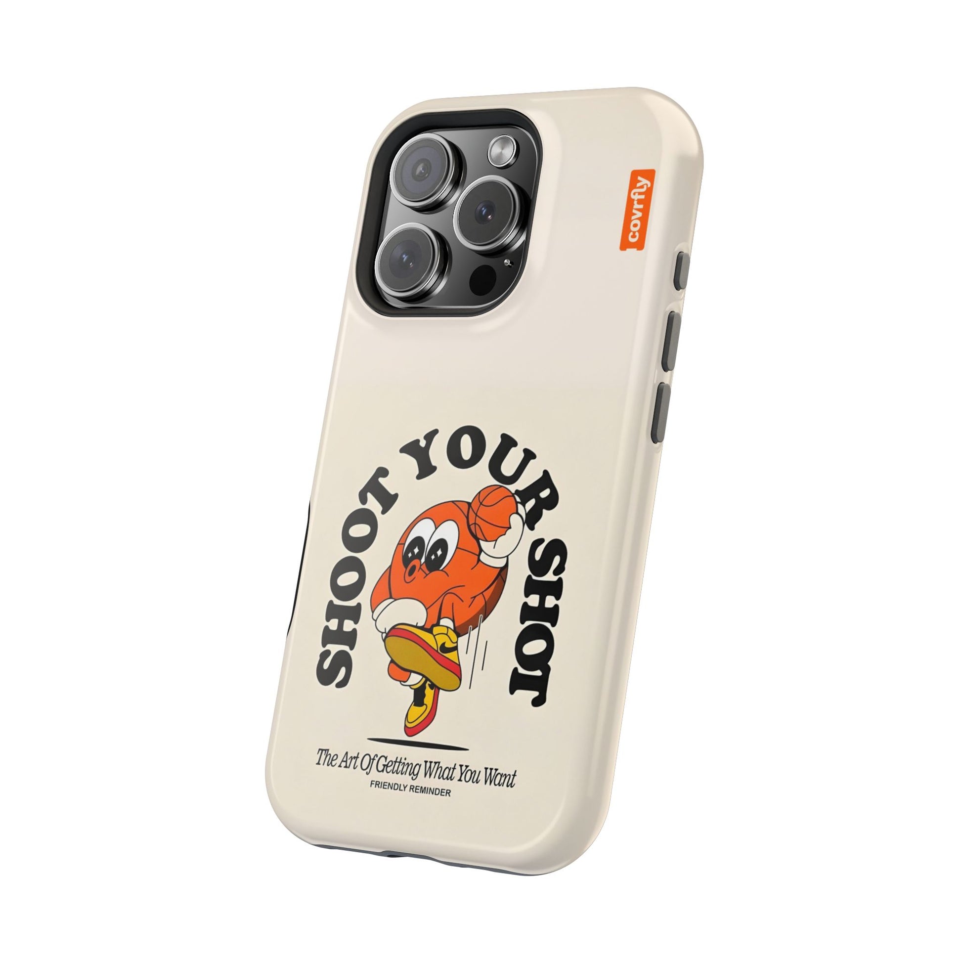 Funda Shoot Your Shot para iPhone 16 Pro - View 2 - Diseño Premium covrfly