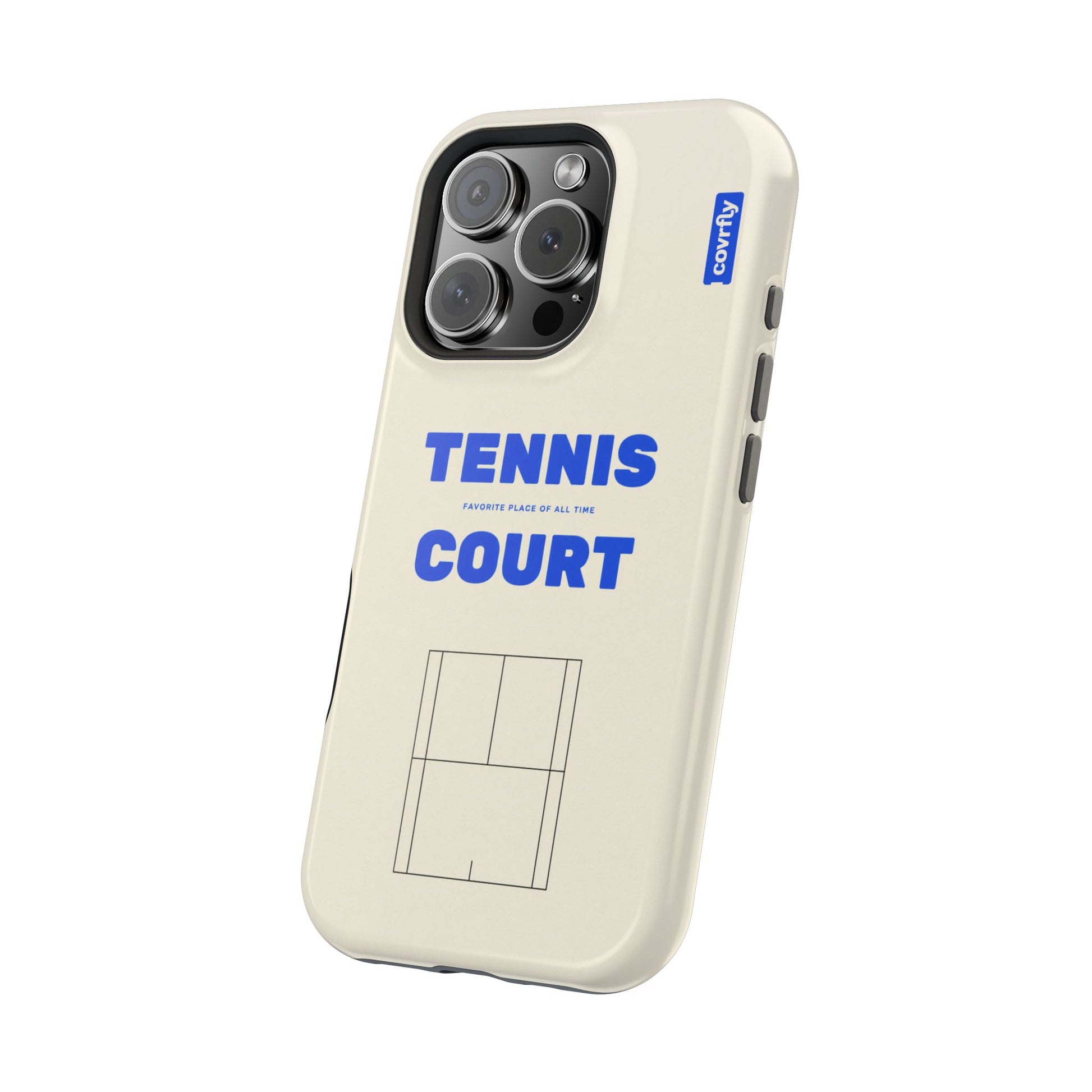 Funda Tennis Court para iPhone 16 Pro - View 2 - Diseño Premium covrfly