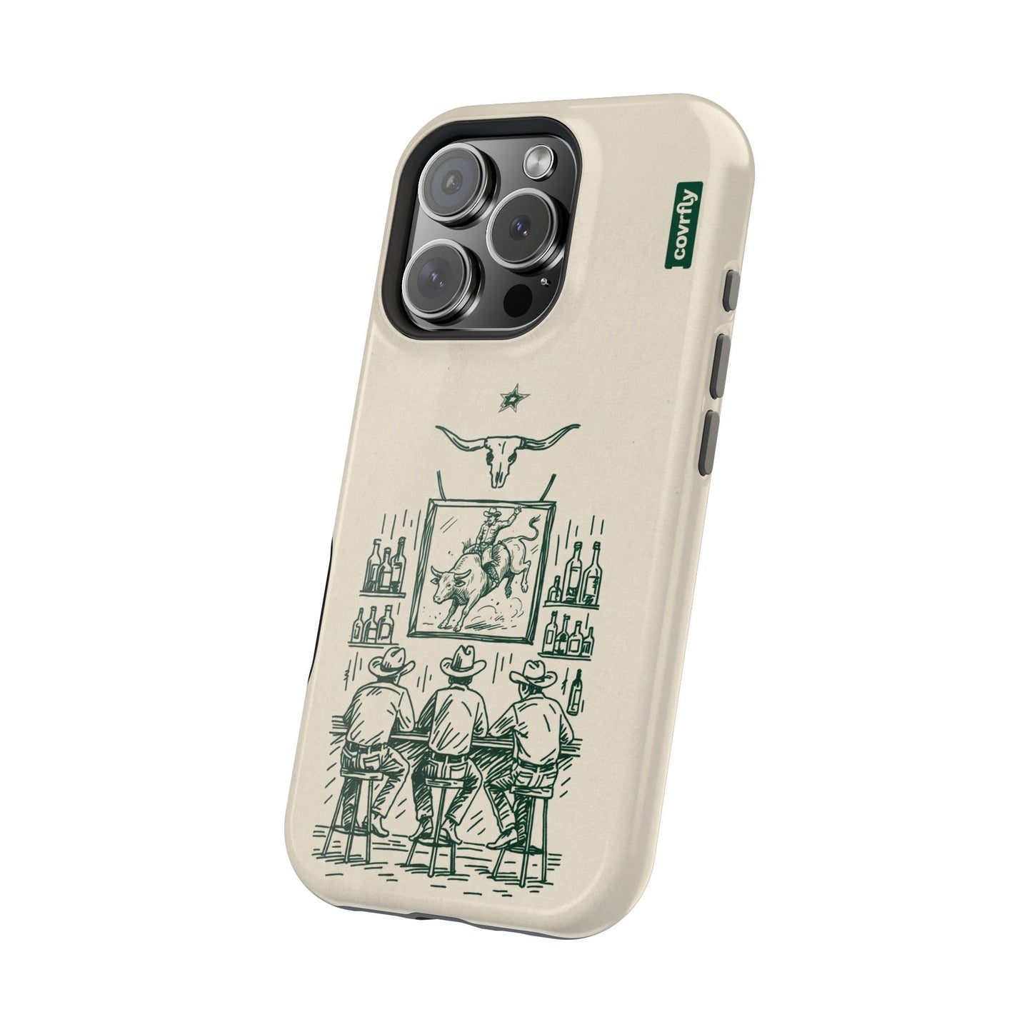 Funda Tres Sillas para iPhone 16 Pro - View 2 - Diseño Premium covrfly
