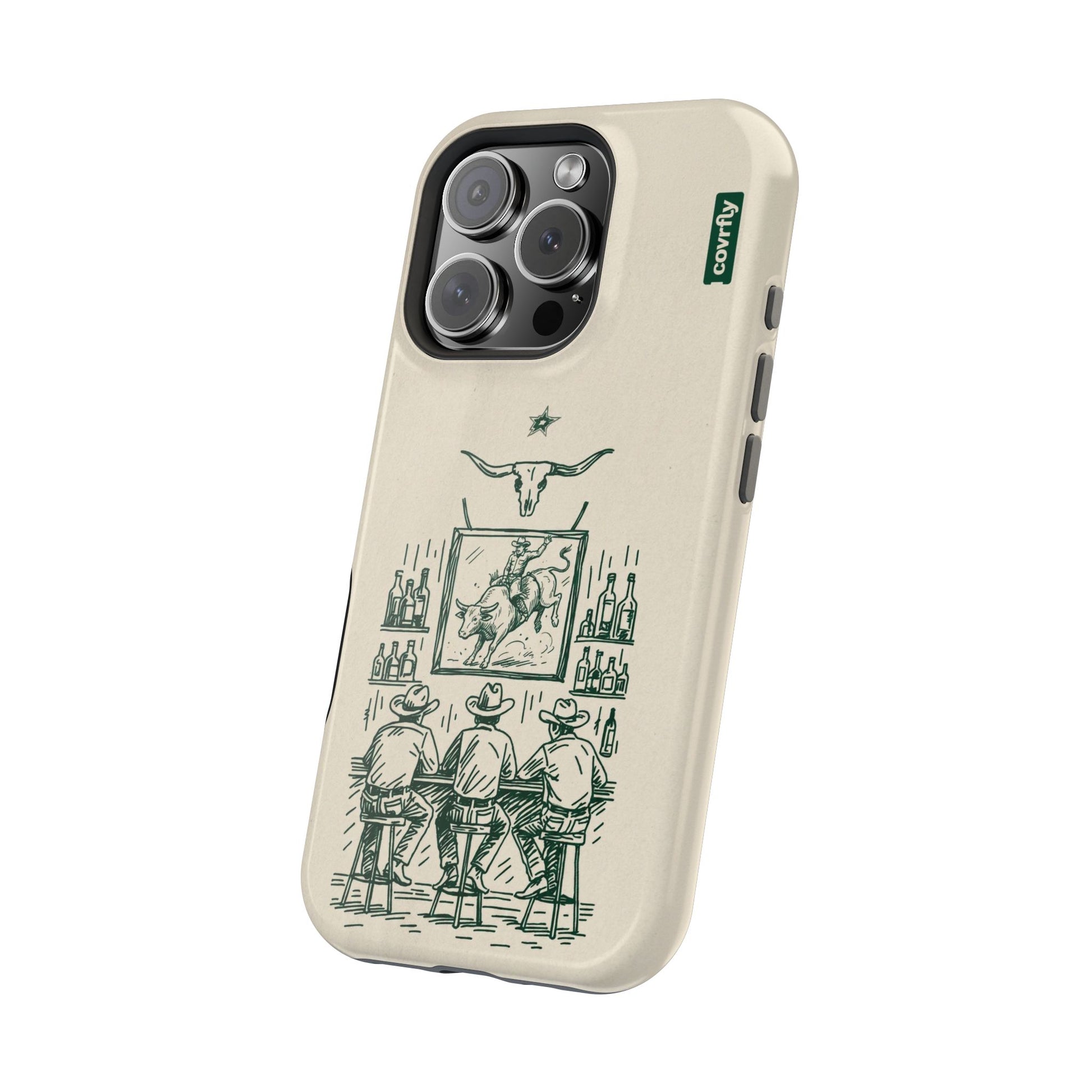 Funda Tres Sillas para iPhone 16 Pro - View 2 - Diseño Premium covrfly