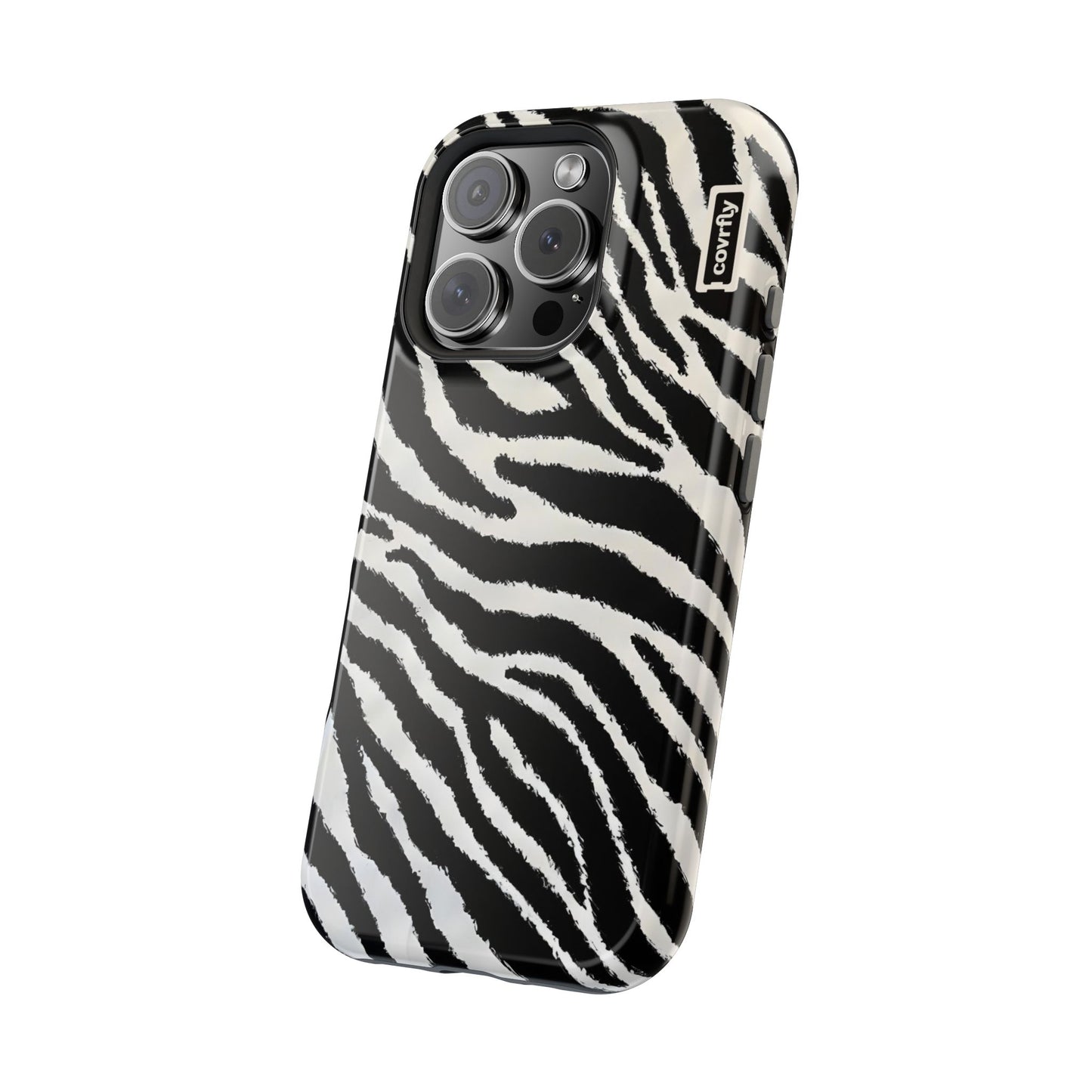 Funda Zebra Mode para iPhone 16 Pro - View 2 - Diseño Premium covrfly
