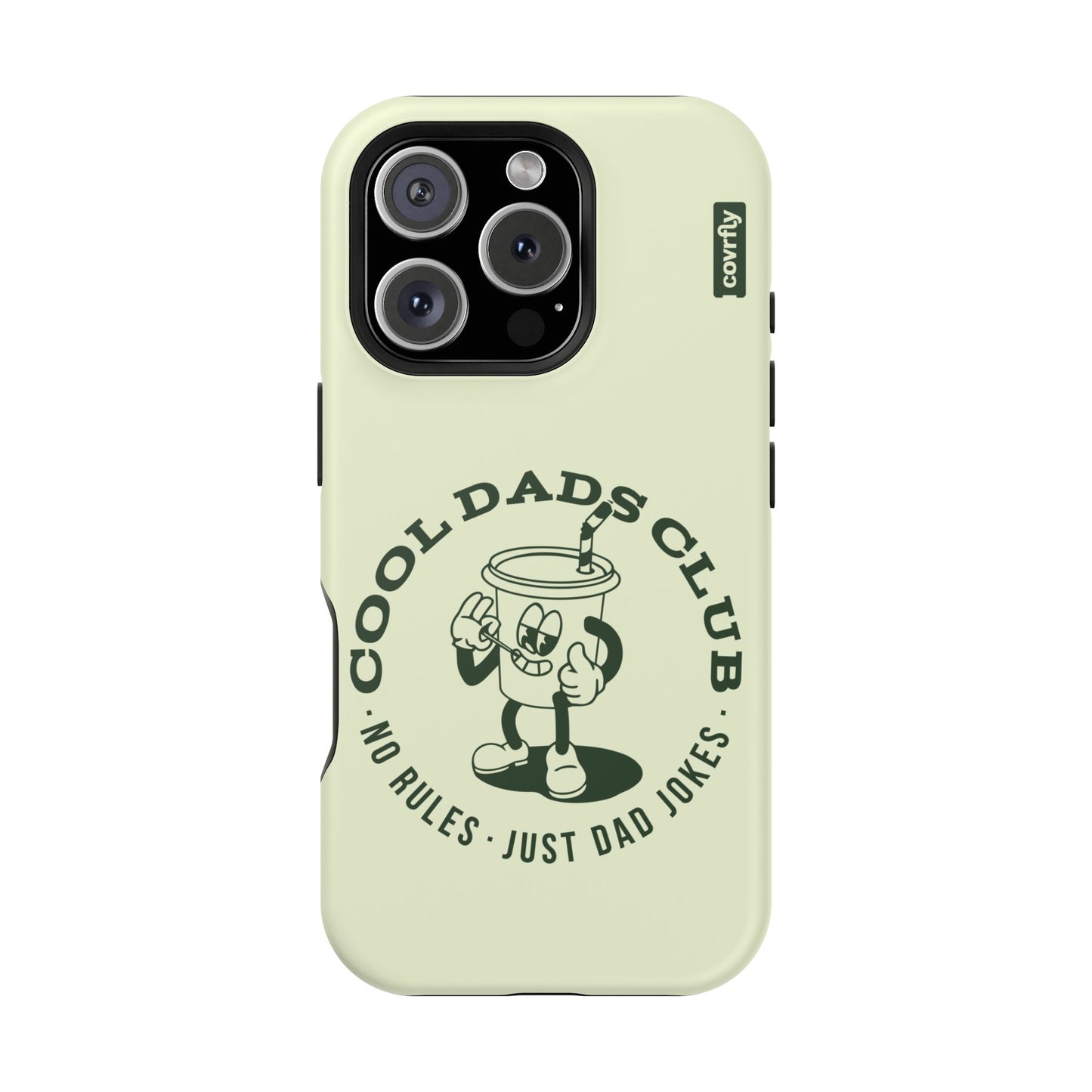 Funda Dad Jokes para iPhone 16 Pro Matte Premium - View 1 - Diseño Premium covrfly