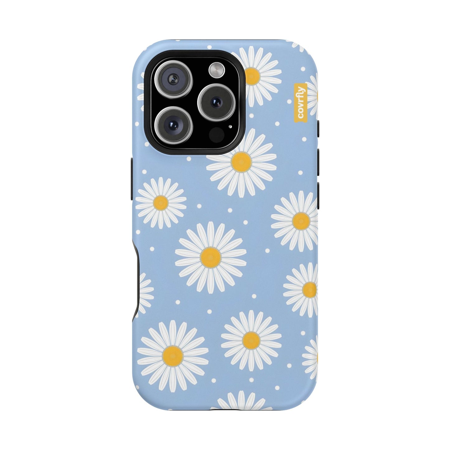 Funda Daisy Field para iPhone 16 Pro Matte Premium - View 1 - Diseño Premium covrfly