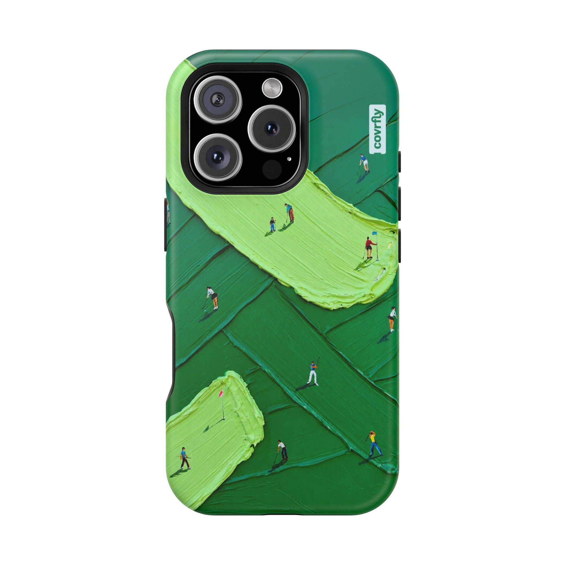 Funda Golf Miniatura para iPhone 16 Pro Matte Premium - View 1 - Diseño Premium covrfly