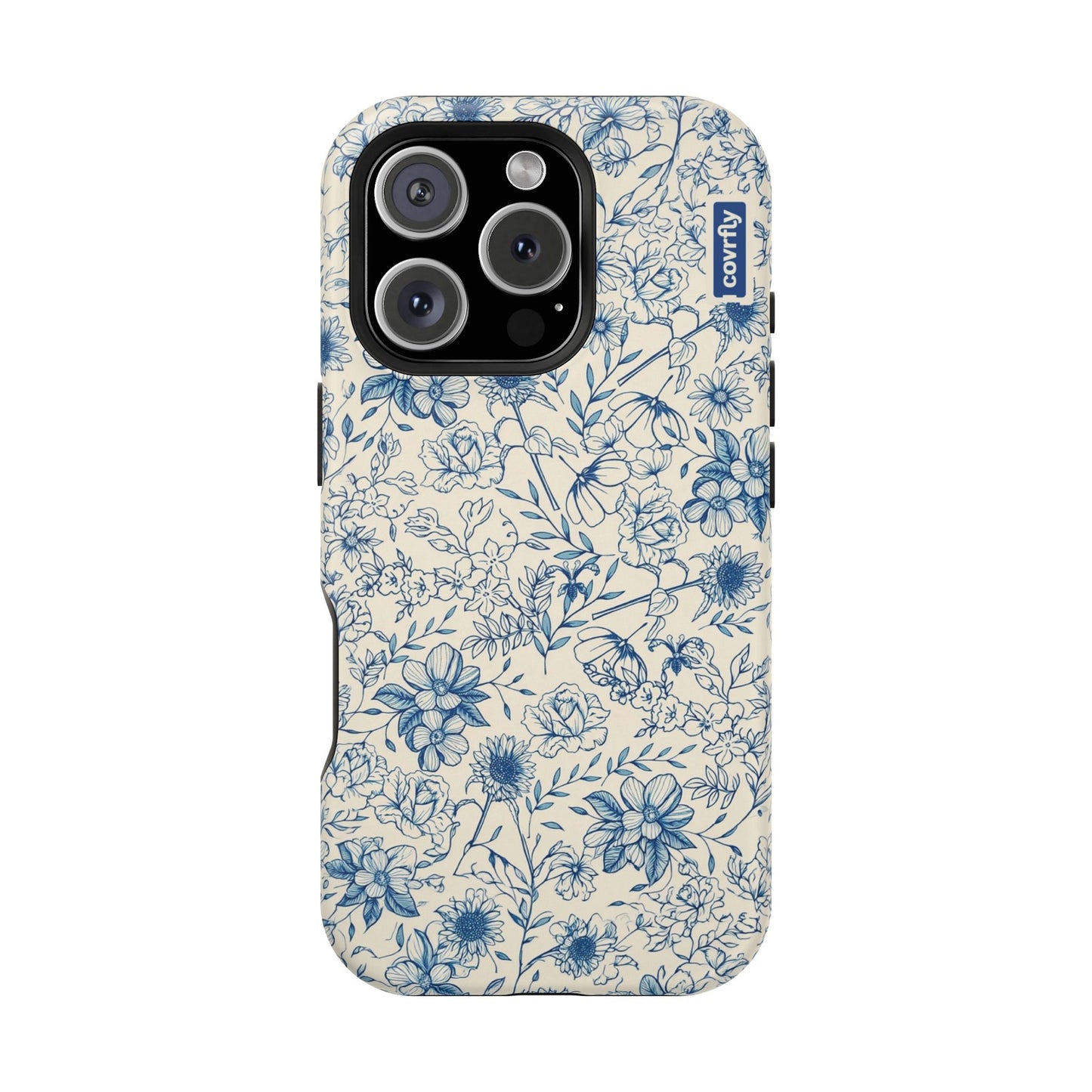 Funda Línea Botánica para iPhone 16 Pro Matte Premium - View 1 - Diseño Premium covrfly