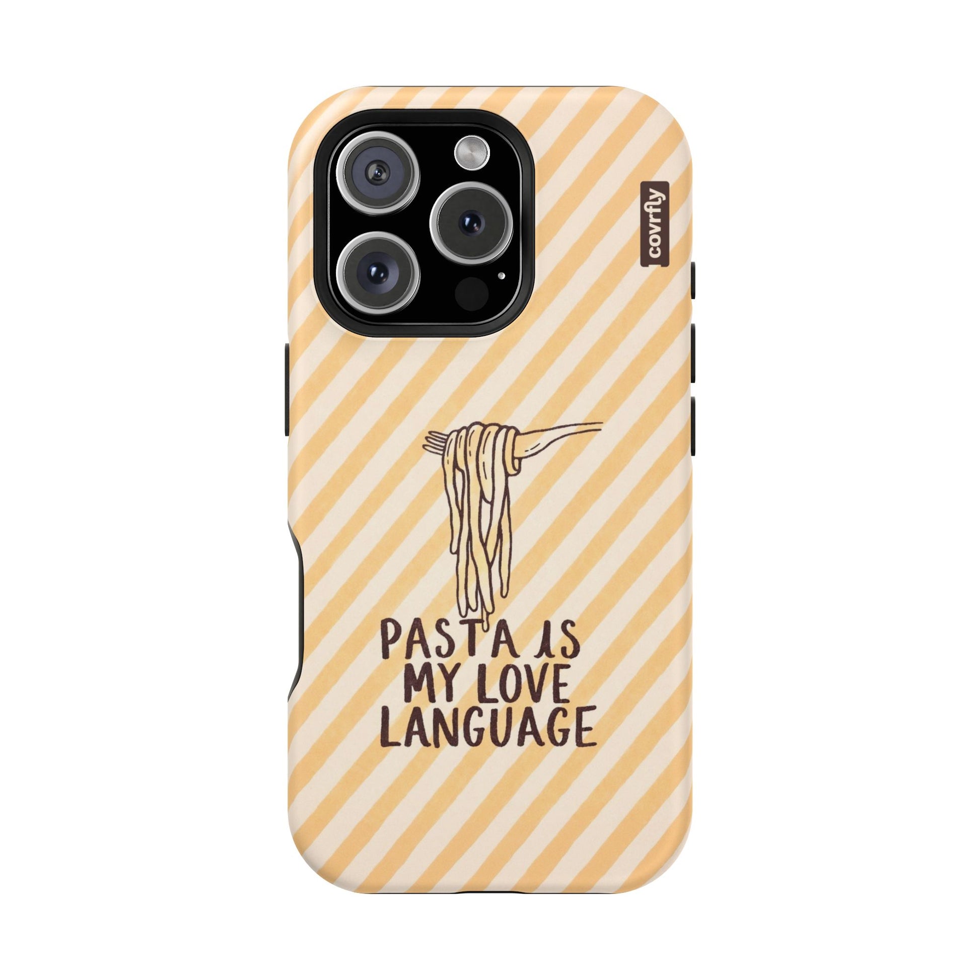 Funda Love Language para iPhone 16 Pro Matte Premium - View 1 - Diseño Premium covrfly
