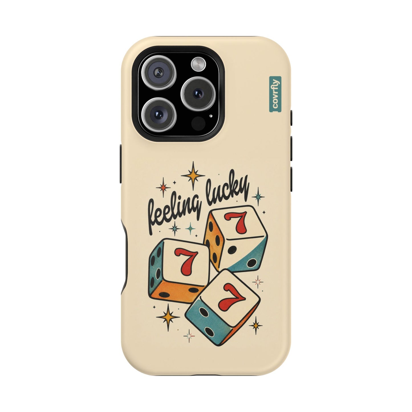 Funda Lucky 7 para iPhone 16 Pro Matte Premium - View 1 - Diseño Premium covrfly