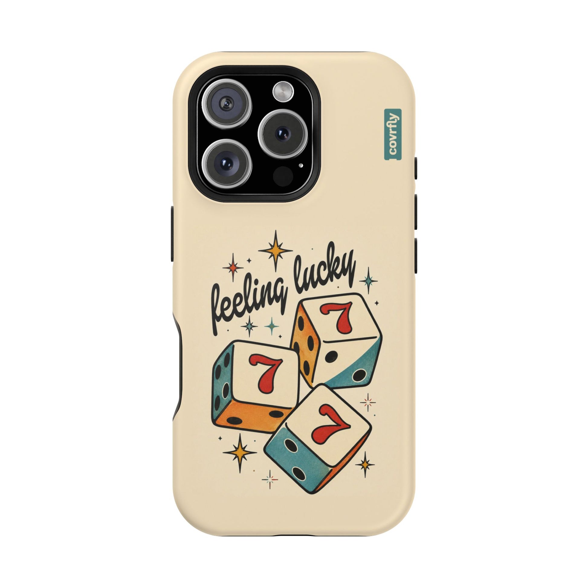 Funda Lucky 7 para iPhone 16 Pro Matte Premium - View 1 - Diseño Premium covrfly