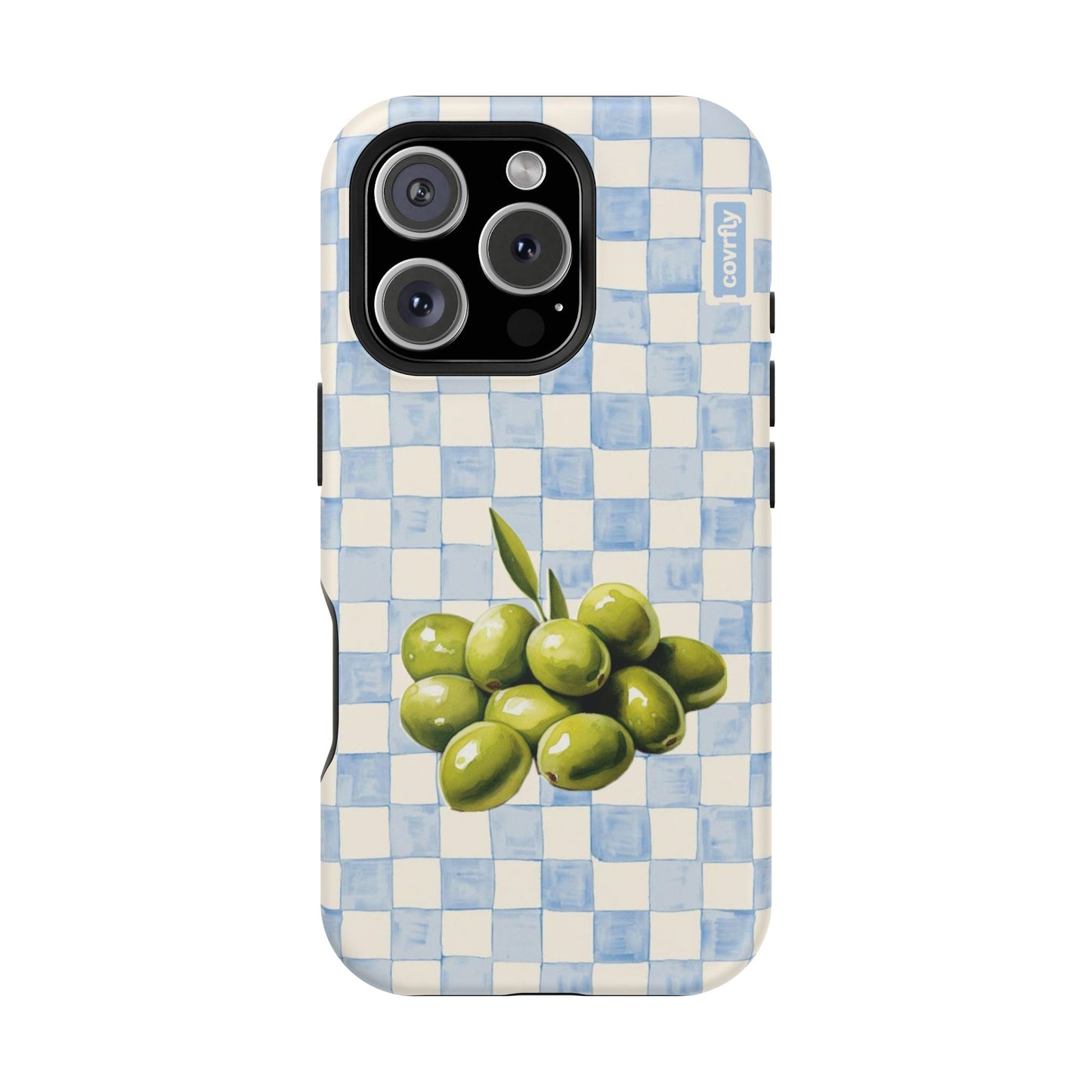 Funda Olive para iPhone 16 Pro Matte Premium - View 1 - Diseño Premium covrfly