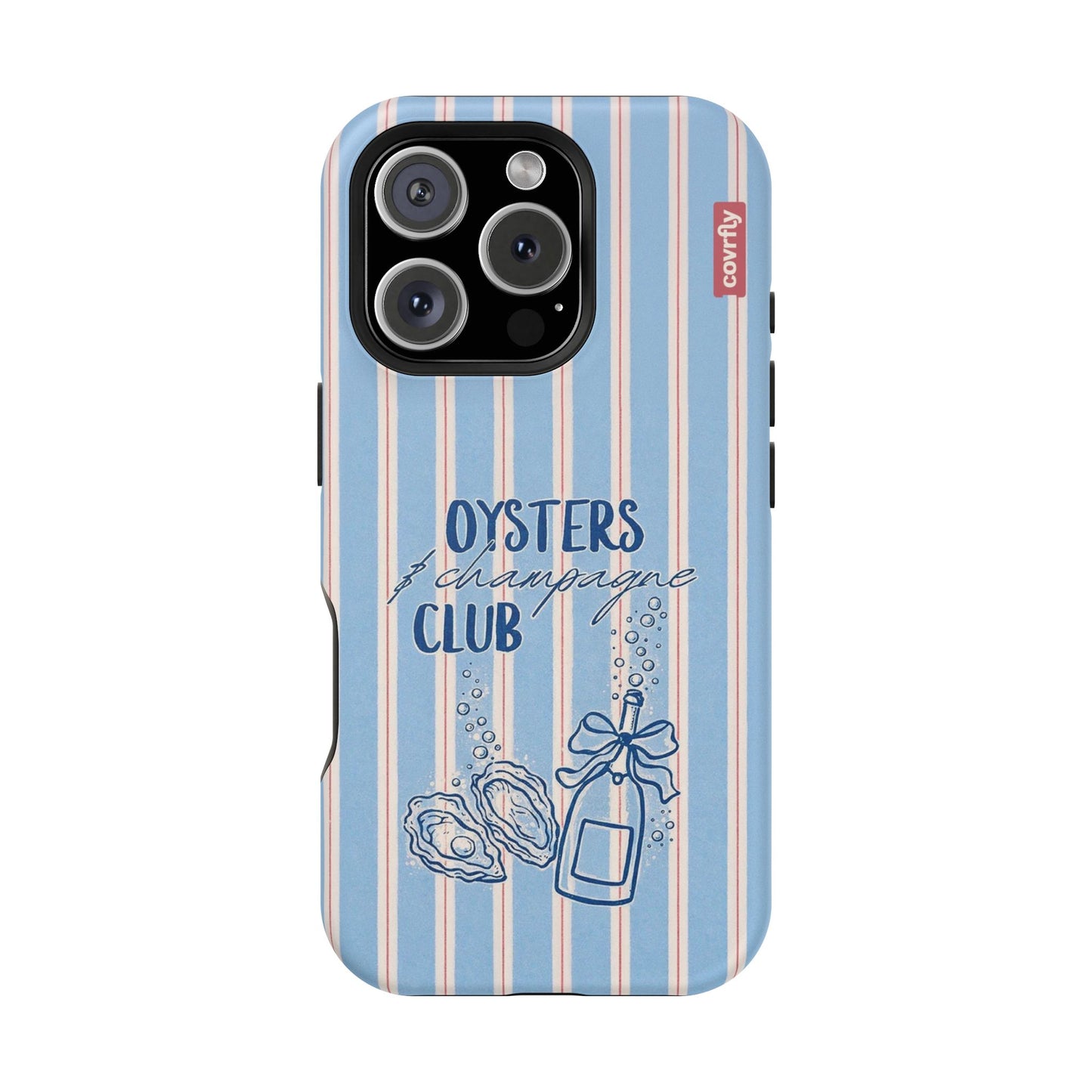 Funda Oysters Club para iPhone 16 Pro Matte Premium - View 1 - Diseño Premium covrfly