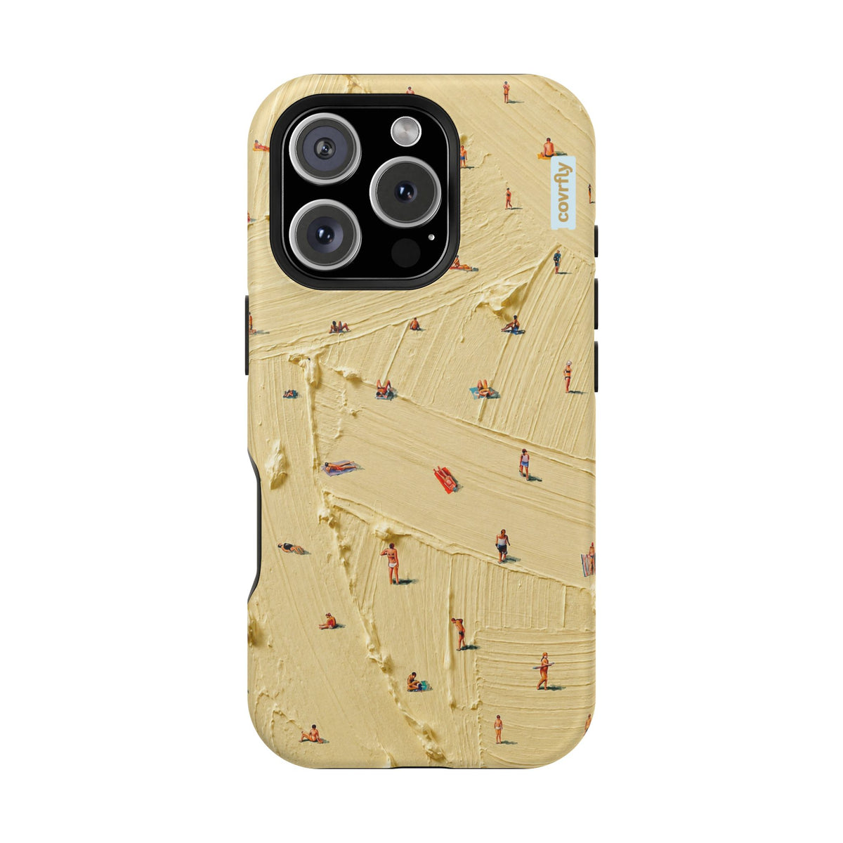 Funda Playa Miniatura para iPhone 16 Pro Matte Premium - View 1 - Diseño Premium covrfly
