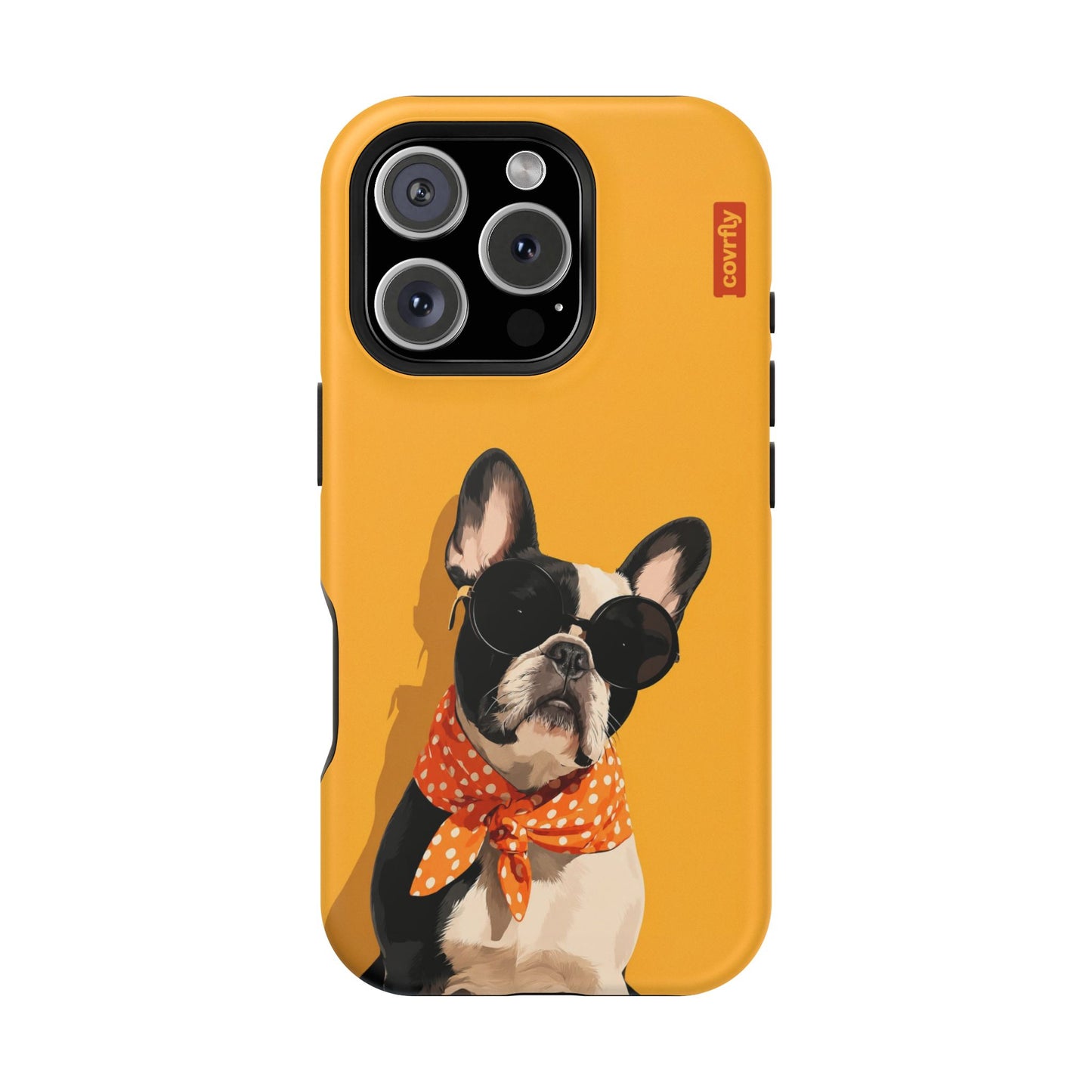 Funda Quieto Ahí para iPhone 16 Pro Matte Premium - View 1 - Diseño Premium covrfly