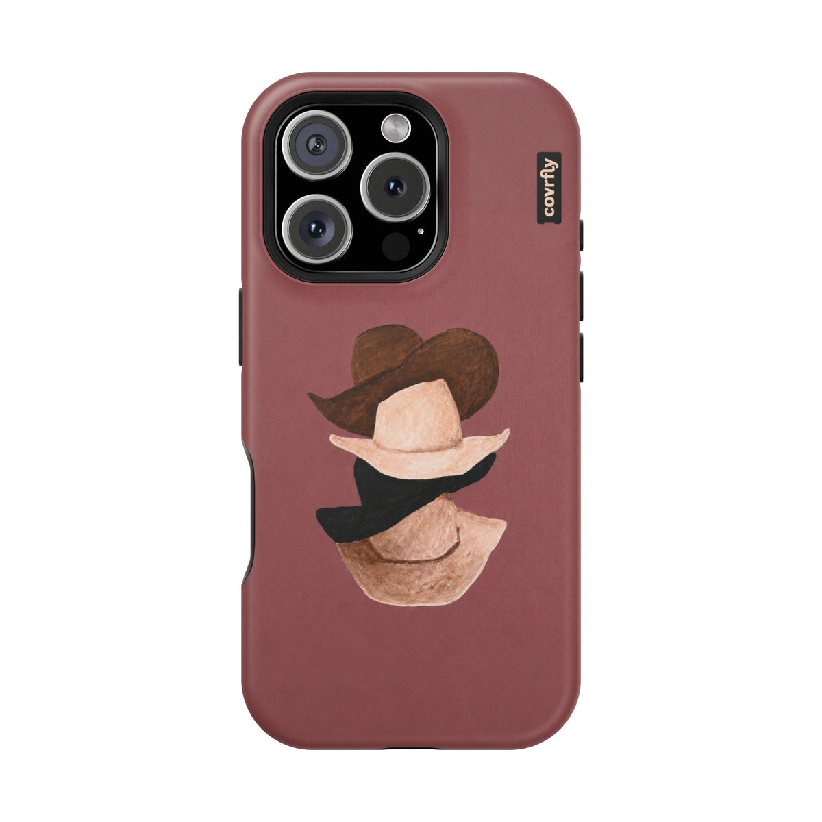 Funda Stack Western para iPhone 16 Pro Matte Premium - View 1 - Diseño Premium covrfly