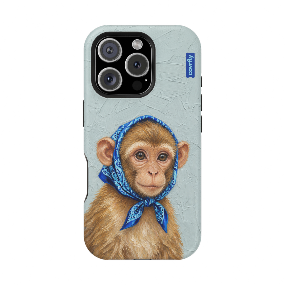 Funda Studio Chango para iPhone 16 Pro Matte Premium - View 1 - Diseño Premium covrfly
