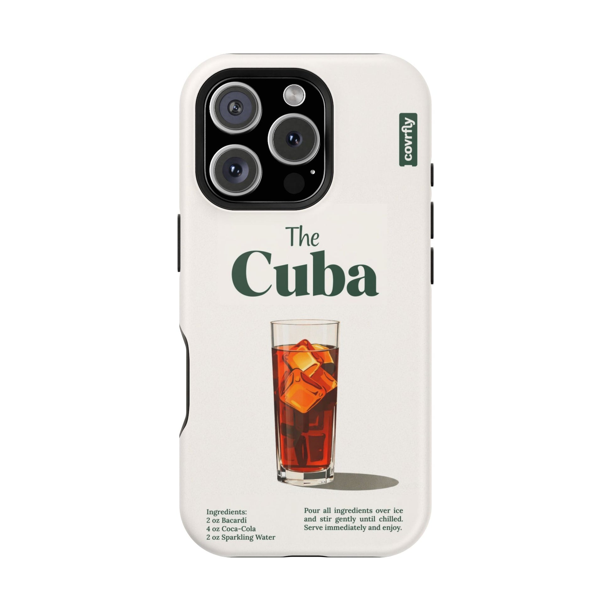 Funda The Cuba Matte Premium para "iPhone 16 Pro" - covrfly