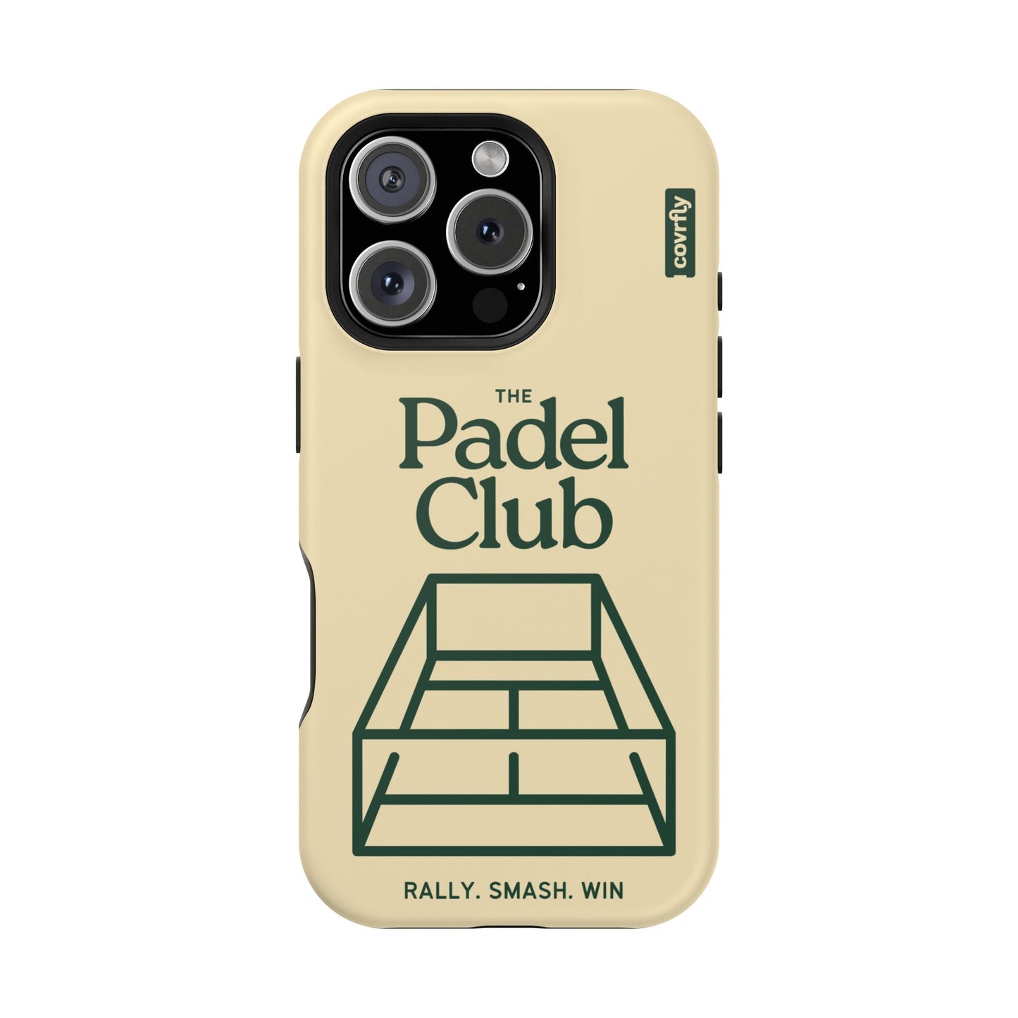 Funda The Padel Club para iPhone 16 Pro Matte Premium - View 1 - Diseño Premium covrfly