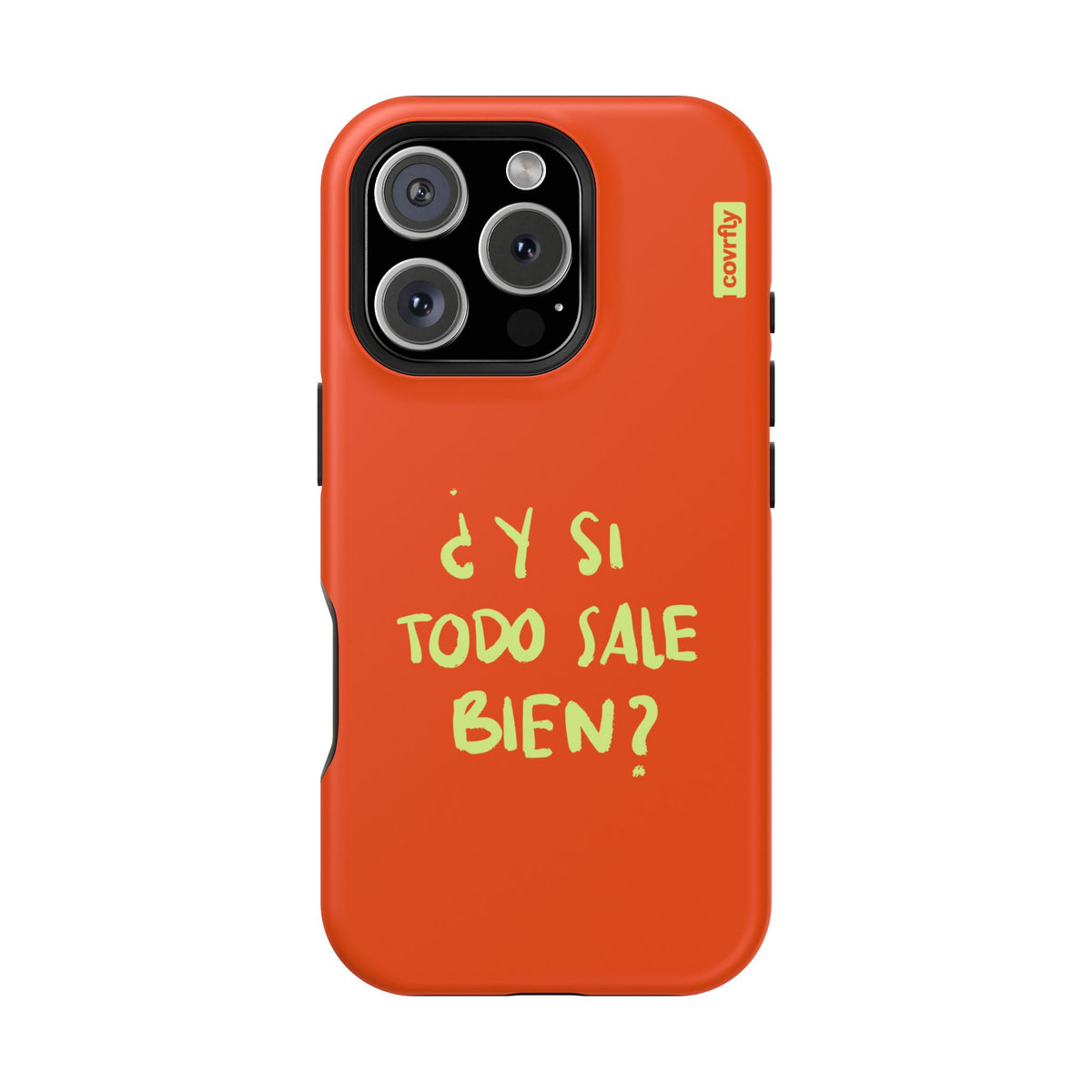 Funda Todo Bien para iPhone 16 Pro Matte Premium - View 1 - Diseño Premium covrfly