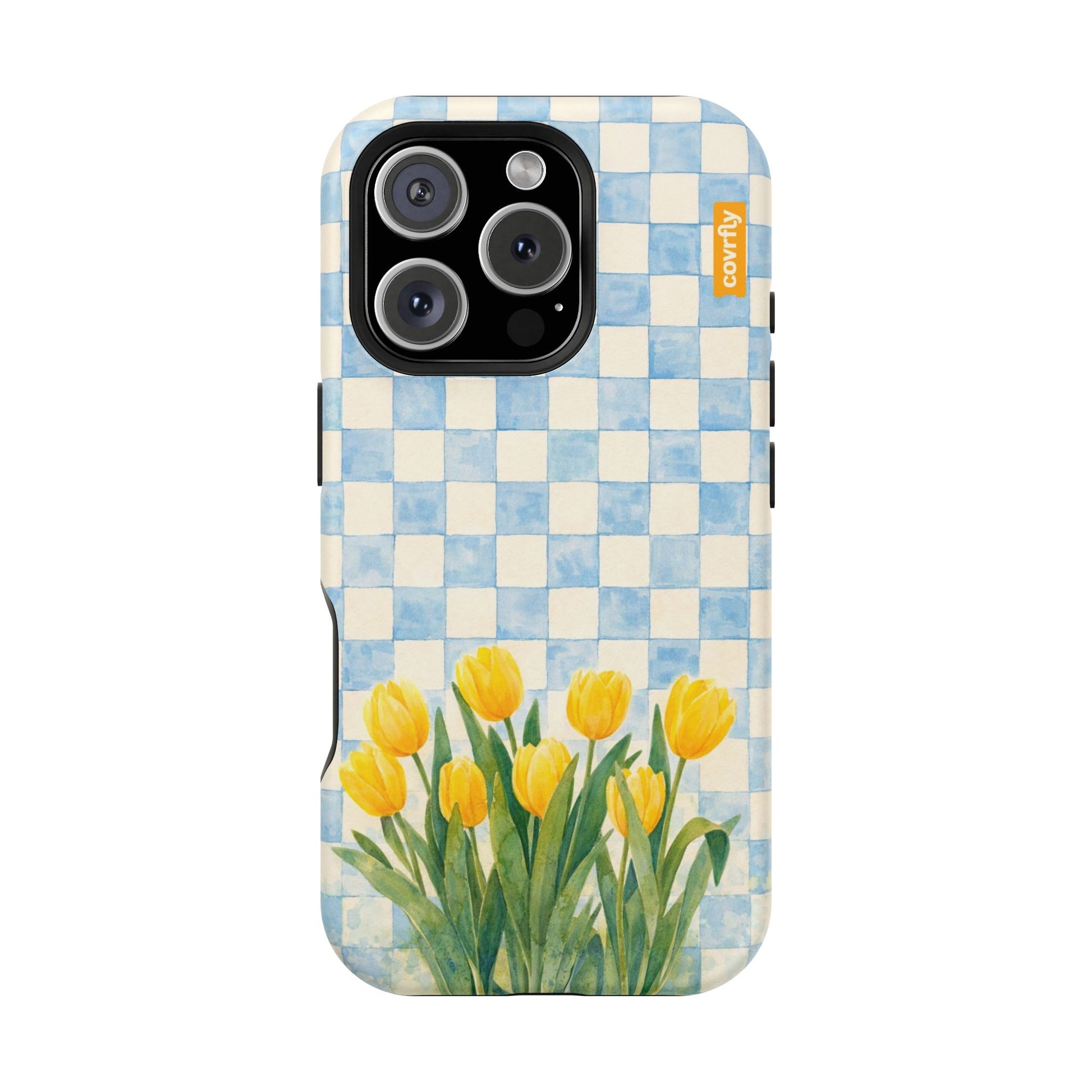 Funda Tulip Shock para iPhone 16 Pro Matte Premium - View 1 - Diseño Premium covrfly
