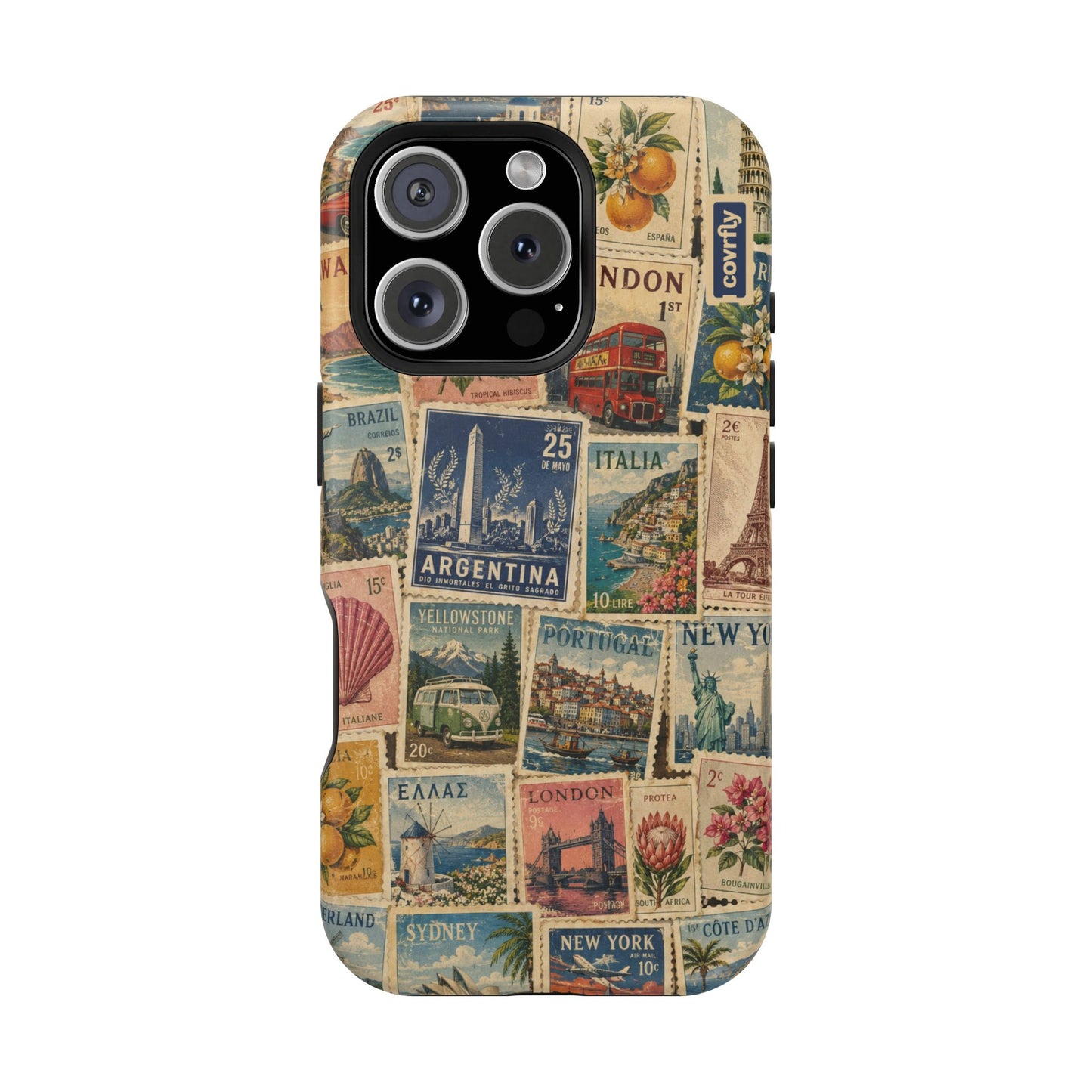 Funda World Tour para iPhone 16 Pro Matte Premium - View 1 - Diseño Premium covrfly