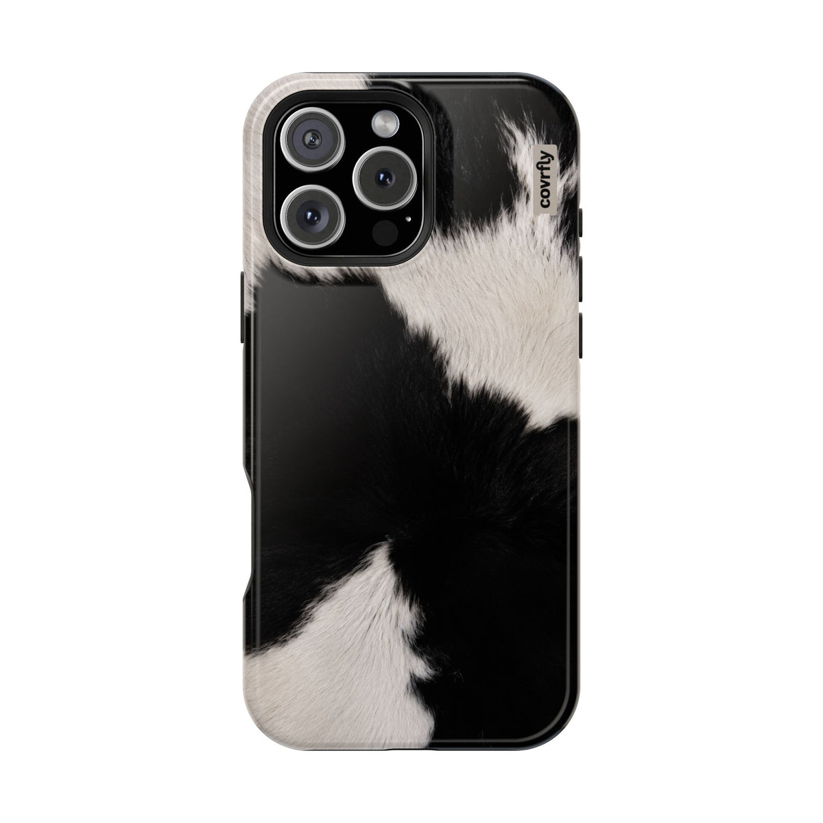 Funda Blanco, negro, punto. para iPhone 16 Pro Max - View 1 - Diseño Premium covrfly