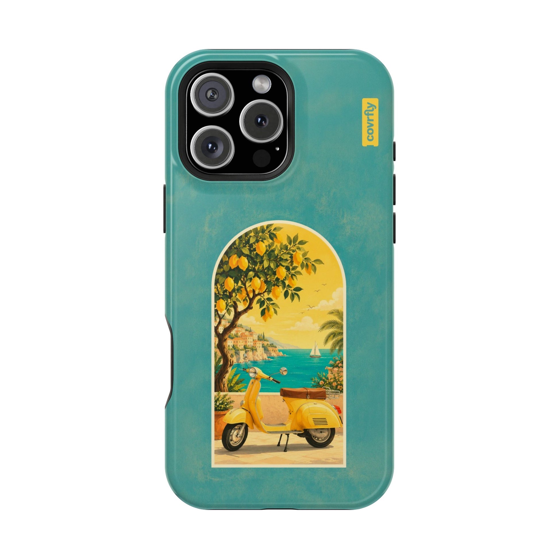 Funda Costa Quieta para iPhone 16 Pro Max - View 1 - Diseño Premium covrfly