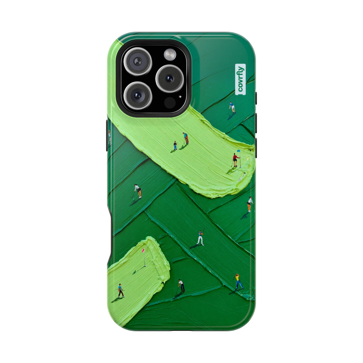 Funda Golf Miniatura para iPhone 16 Pro Max - View 1 - Diseño Premium covrfly