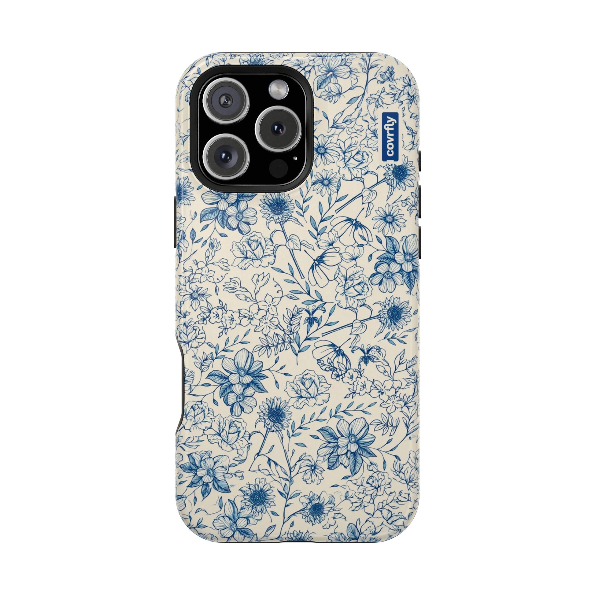 Funda Línea Botánica para iPhone 16 Pro Max - View 1 - Diseño Premium covrfly