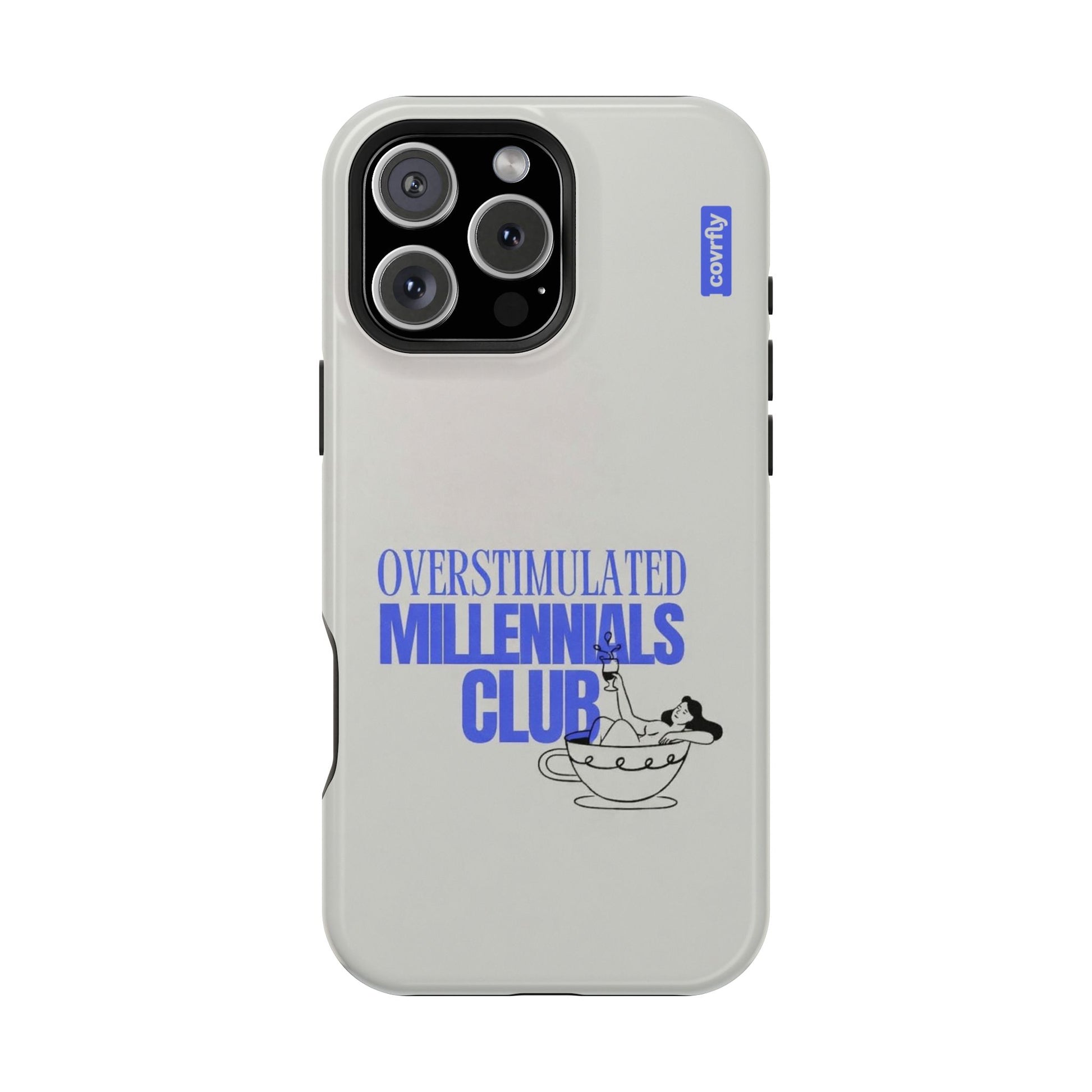 Funda Overstimulated Club para iPhone 16 Pro Max - View 1 - Diseño Premium covrfly