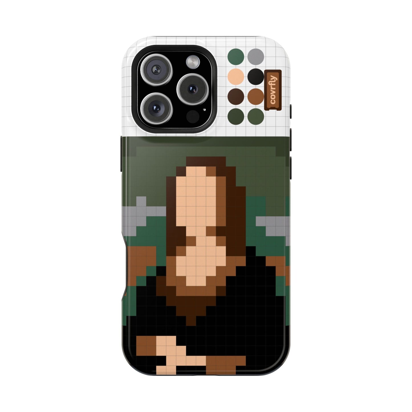 Funda Pixel Lisa para iPhone 16 Pro Max - View 1 - Diseño Premium covrfly