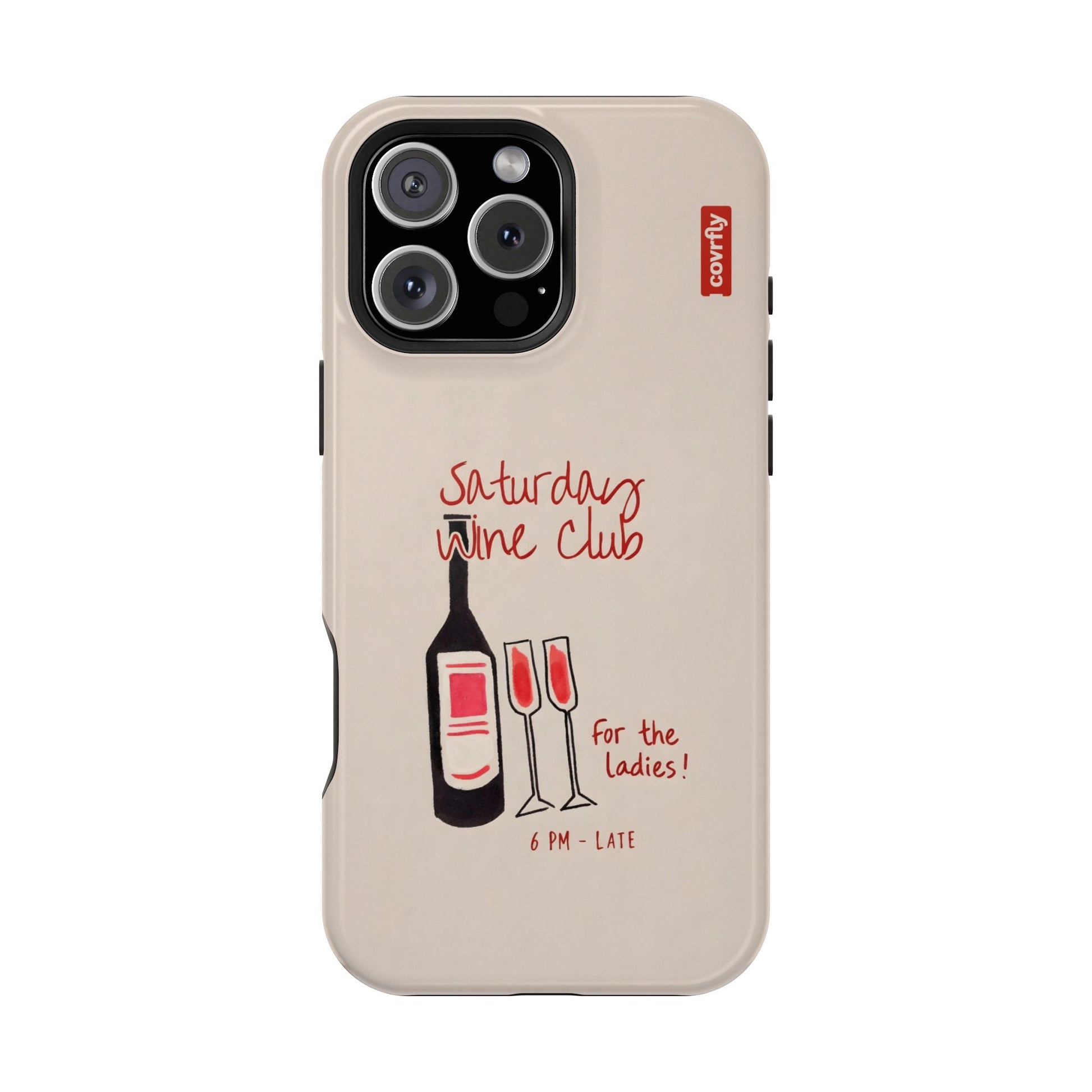 Funda Saturday Club para iPhone 16 Pro Max - Diseño Premium covrfly
