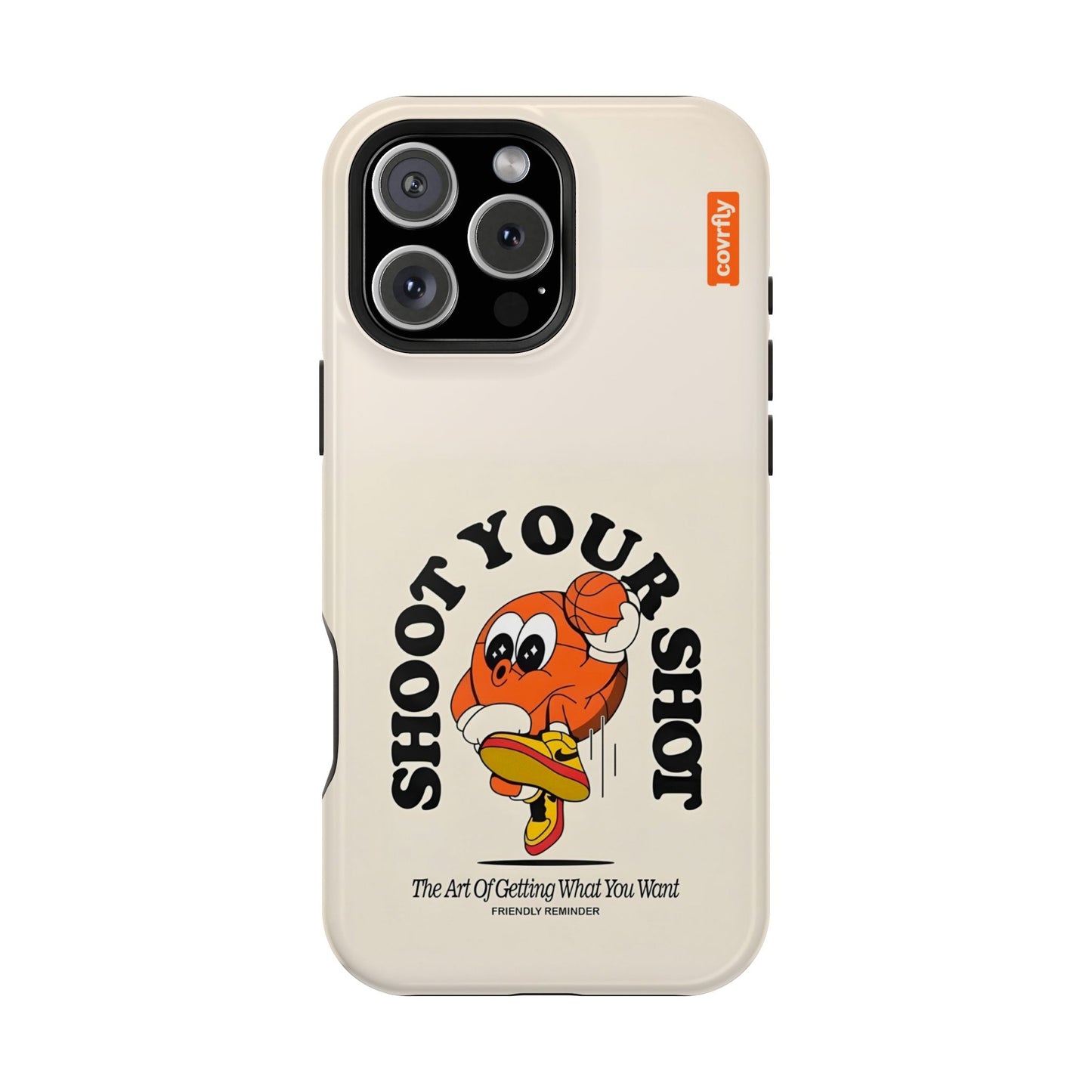 Funda Shoot Your Shot para iPhone 16 Pro Max - View 1 - Diseño Premium covrfly