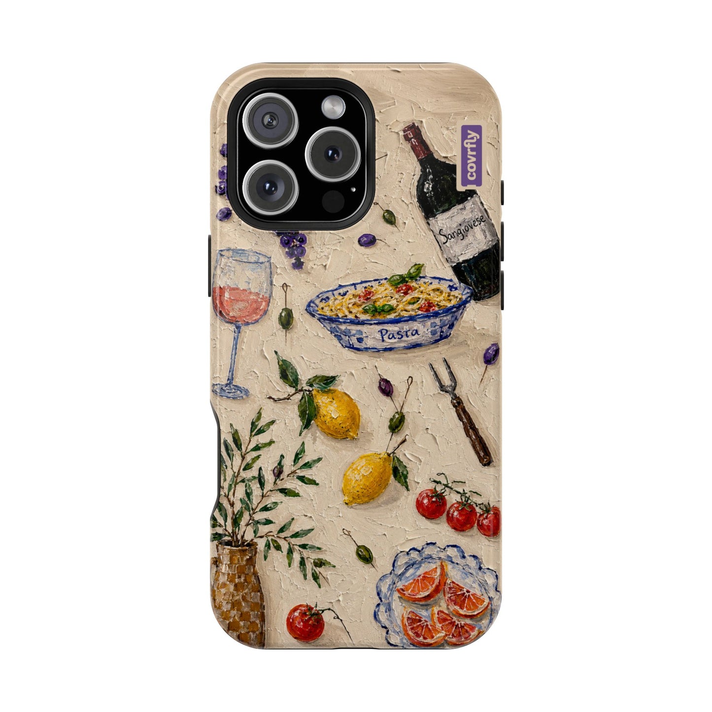 Funda Trattoria para iPhone 16 Pro Max - View 1 - Diseño Premium covrfly